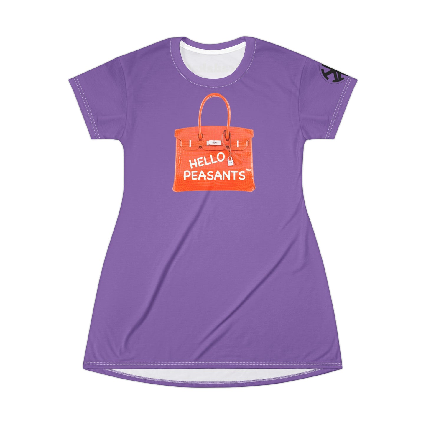 HELLO PEASANTS ™ T-Shirt Dress by @radakatz