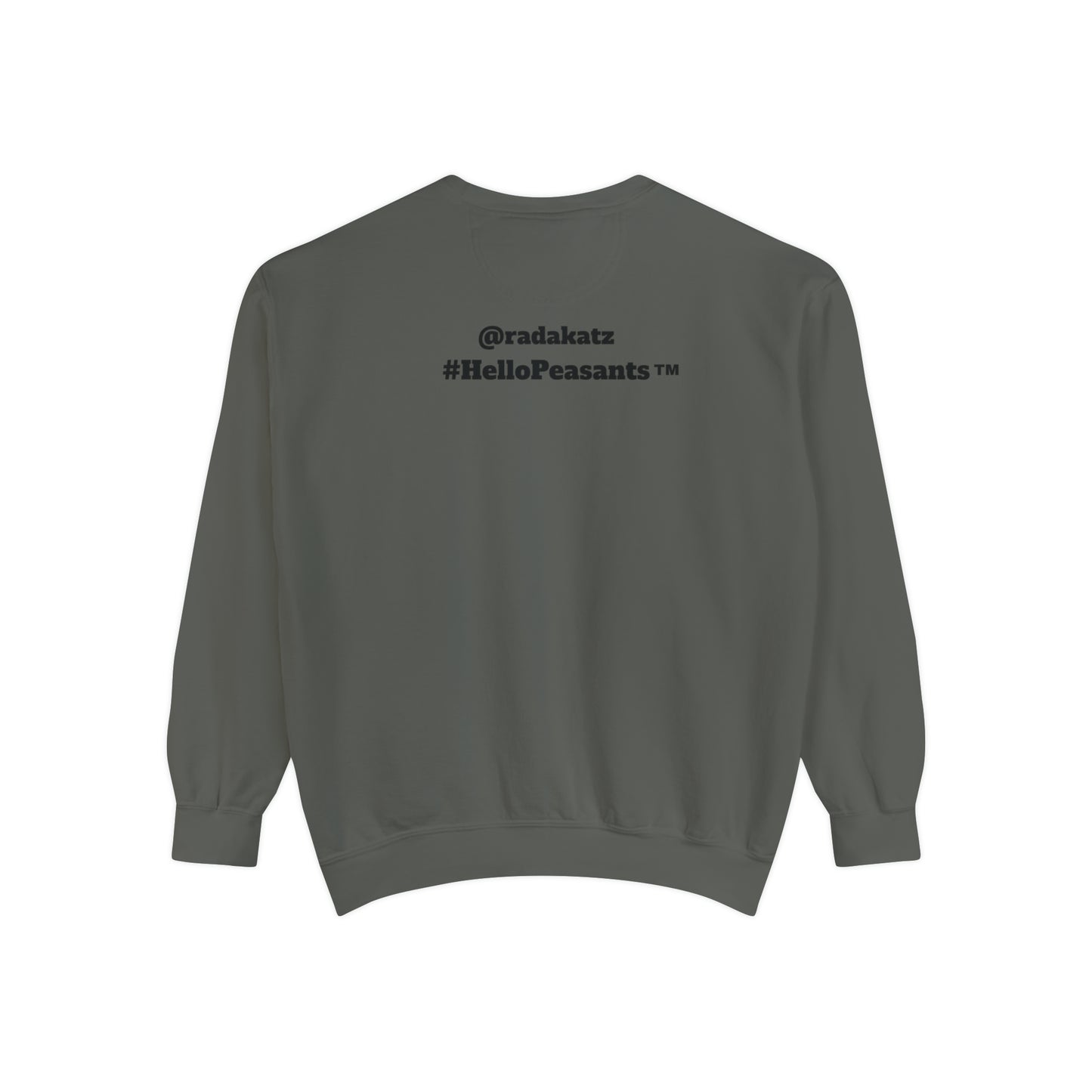 Diamond Daddy HELLO PEASANTS ™ Designer Sweatshirt by @radakatz
