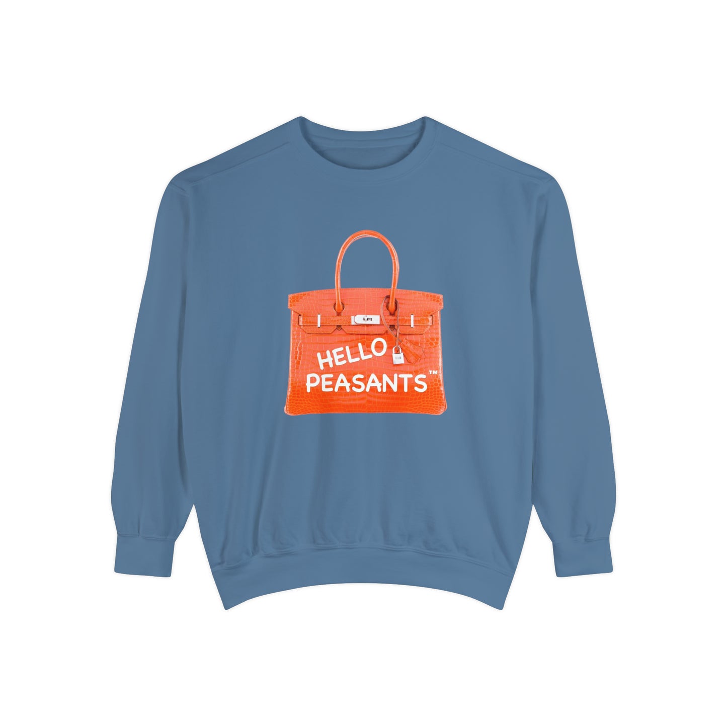 HELLO PEASANTS ™ Designer Unisex Sweatshirt by @radakatz