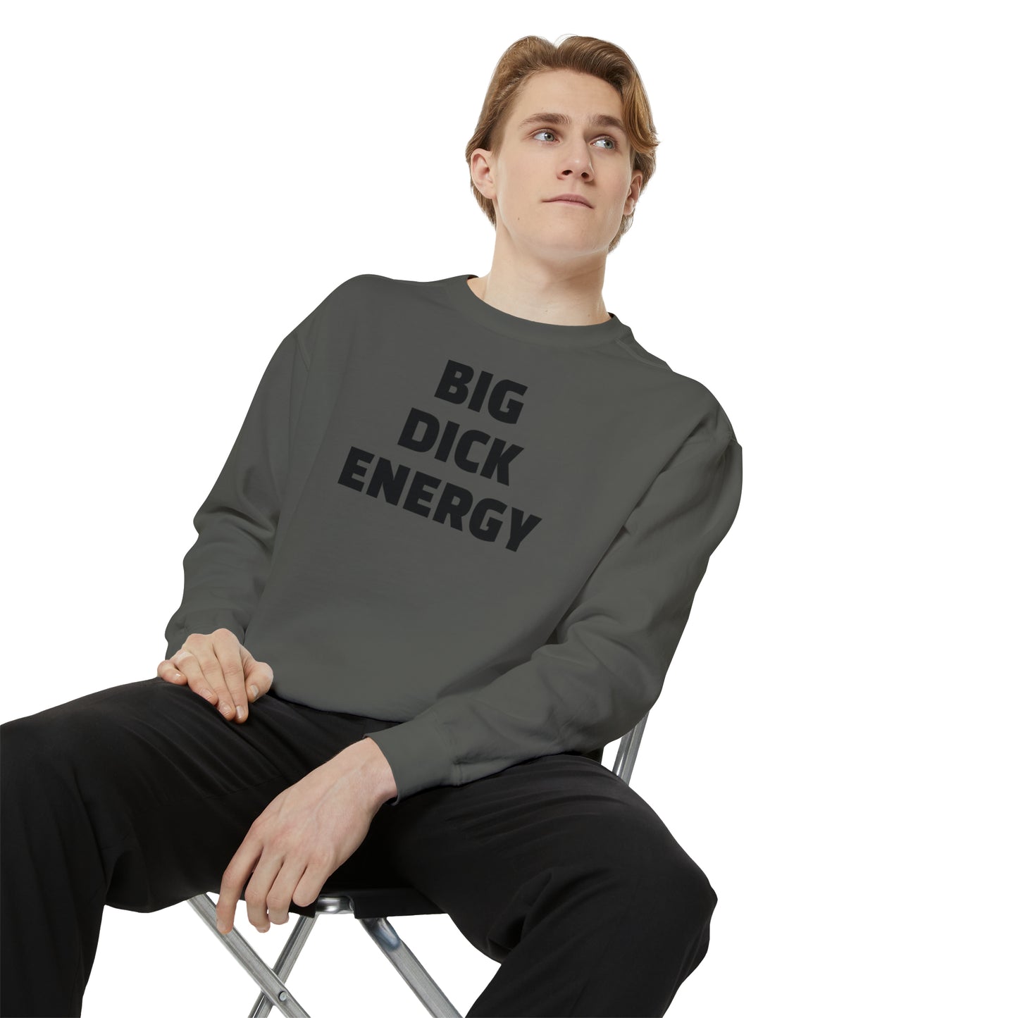 Big Dick Energy HELLO PEASANTS ™ Designer Sweatshirt by @radakatz