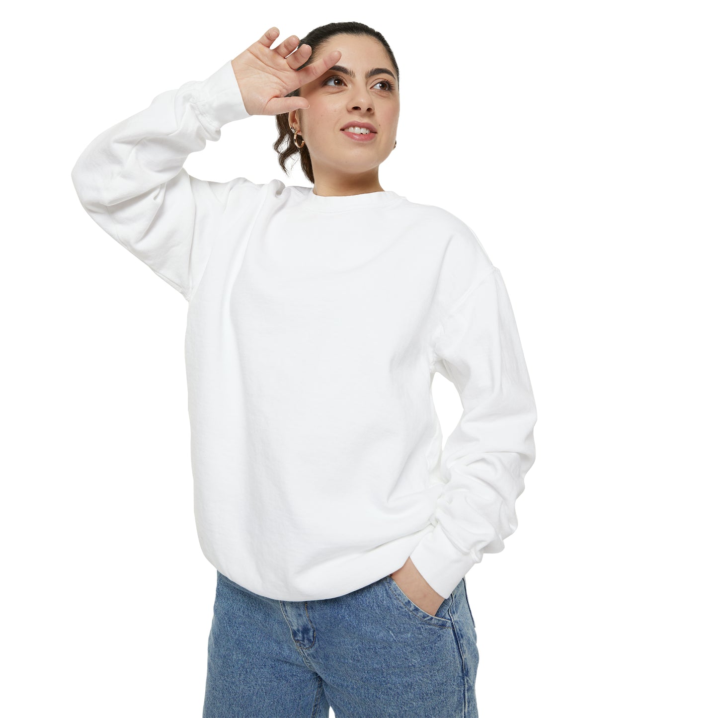 My Pussy is THE BESTEST! HELLO PEASANTS ™ Garment-Dyed Sweatshirt by @radakatz