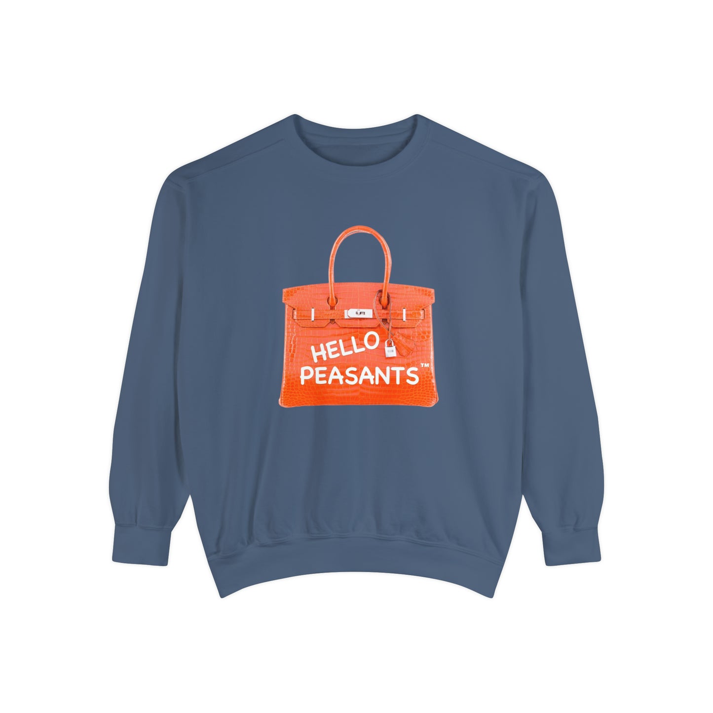 HELLO PEASANTS ™ Designer Unisex Sweatshirt by @radakatz