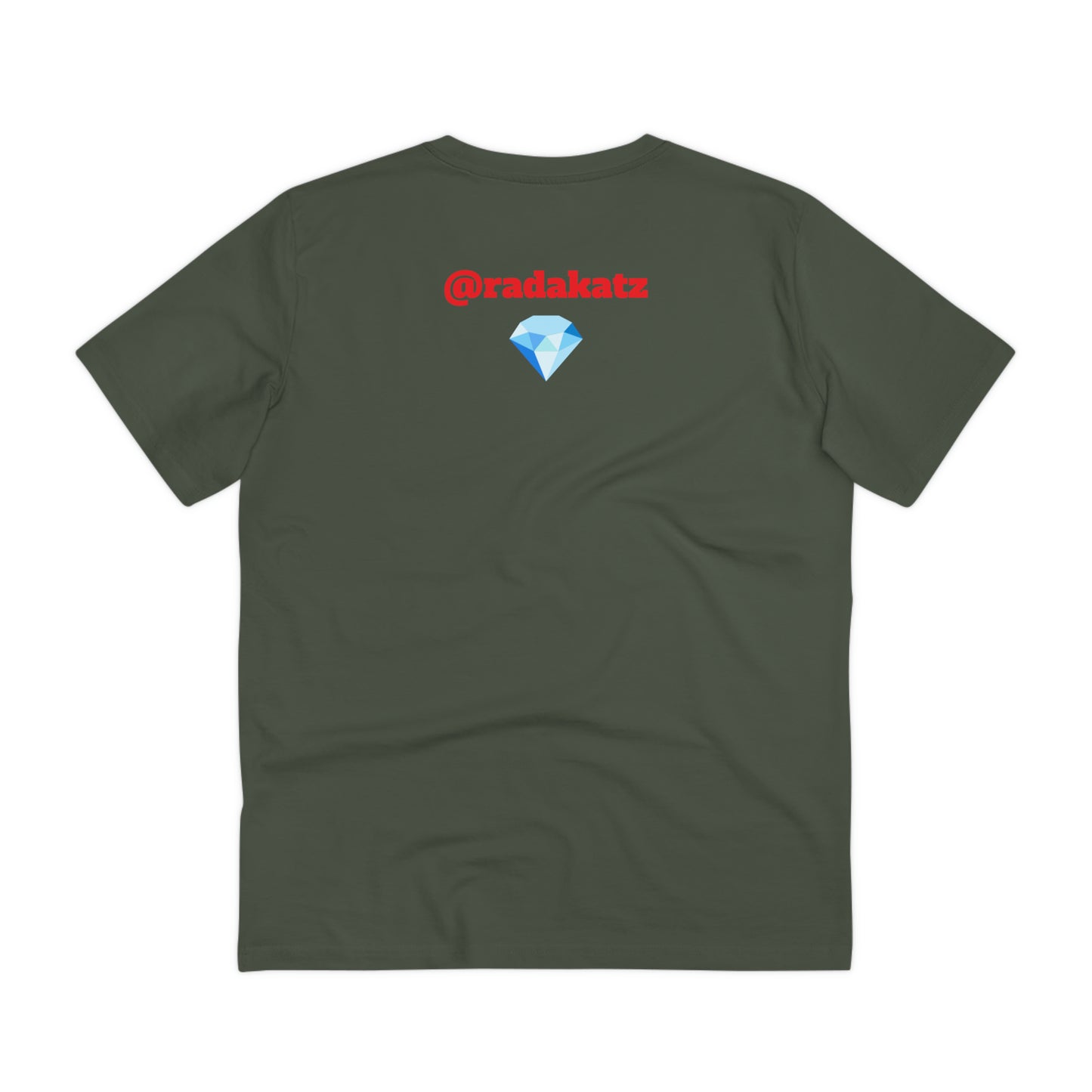 Queen Rada Katz Organic Cotton Unisex HELLO PEASANTS ™ T-shirt by @rardakatz