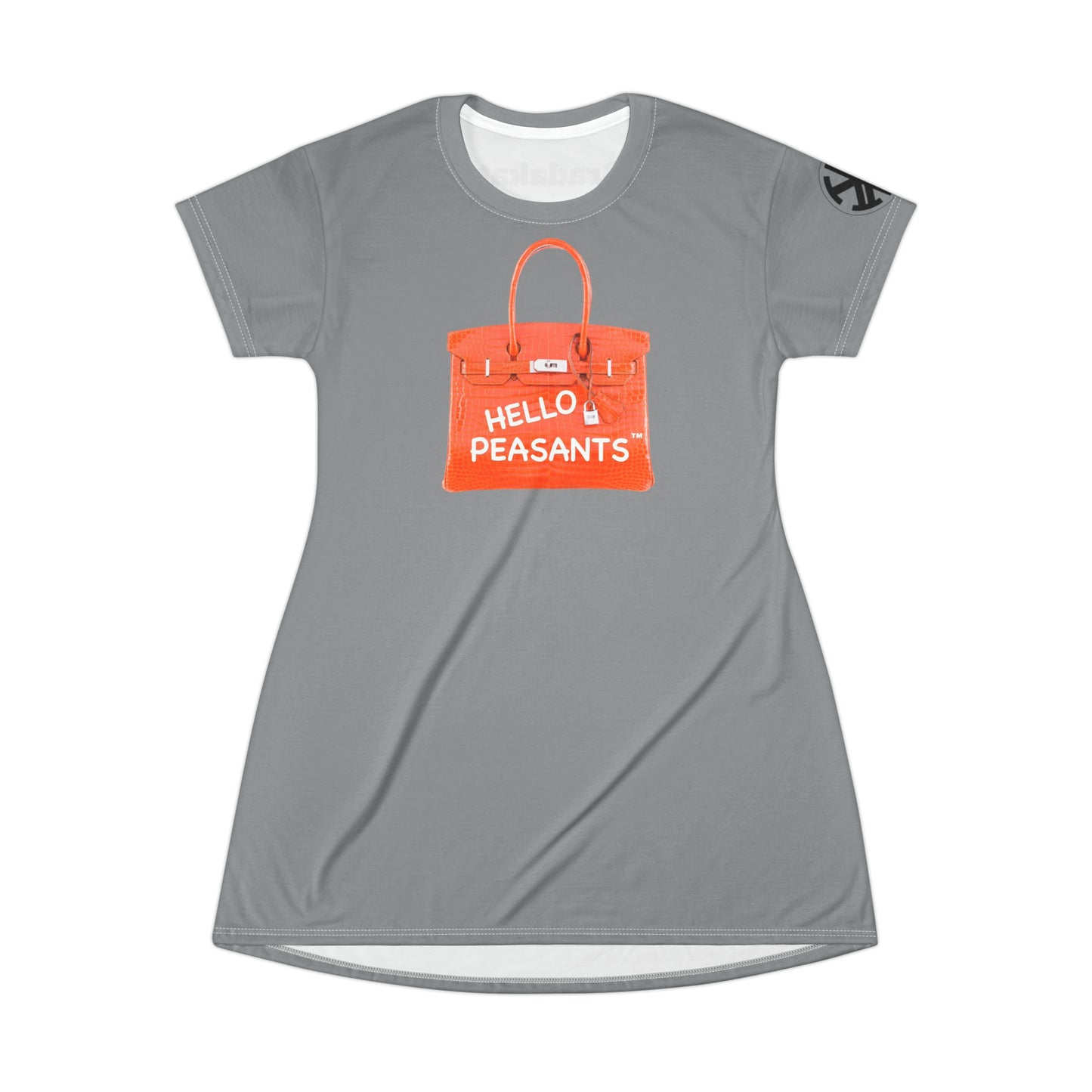 HELLO PEASANTS ™ T-Shirt Dress by @radakatz