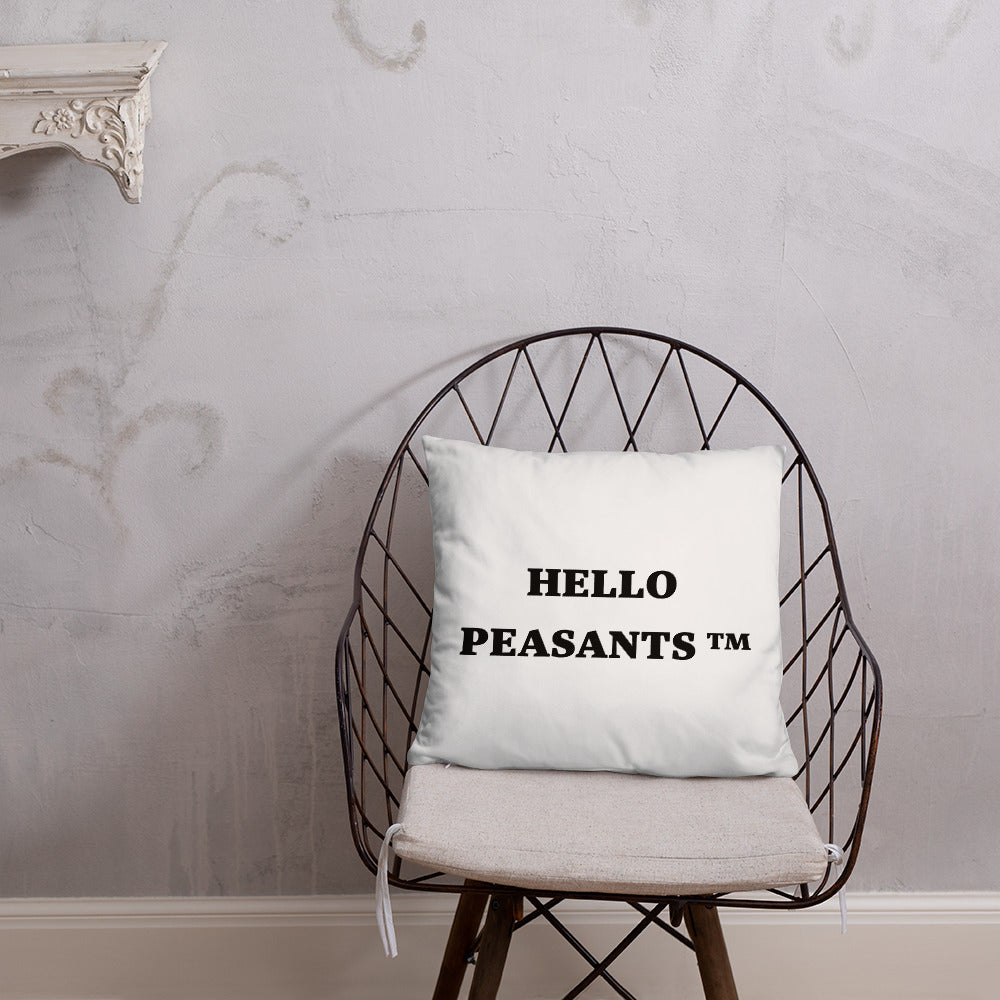 Not Your Basic Pillow! HELLO PEASANTS ™ Home decor by @radakaz