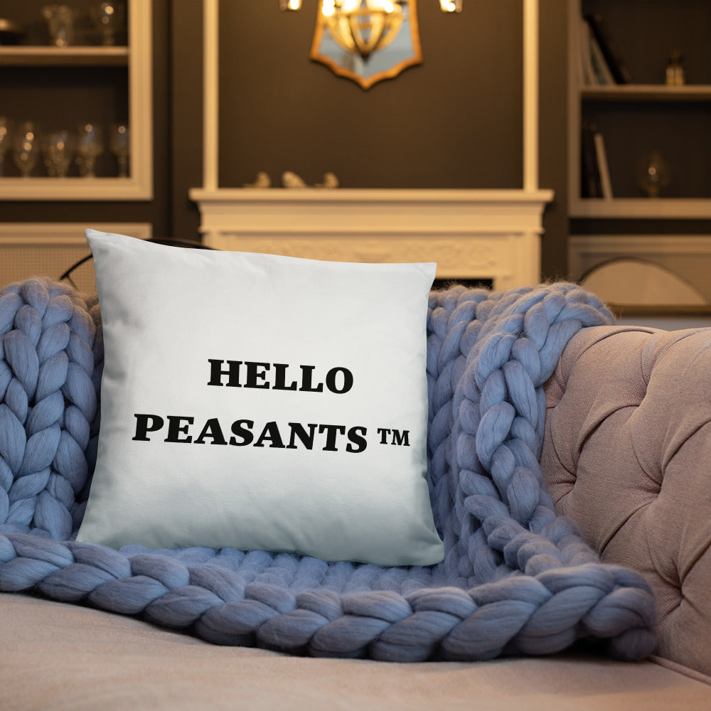 Not Your Basic Pillow! HELLO PEASANTS ™ Home decor by @radakaz