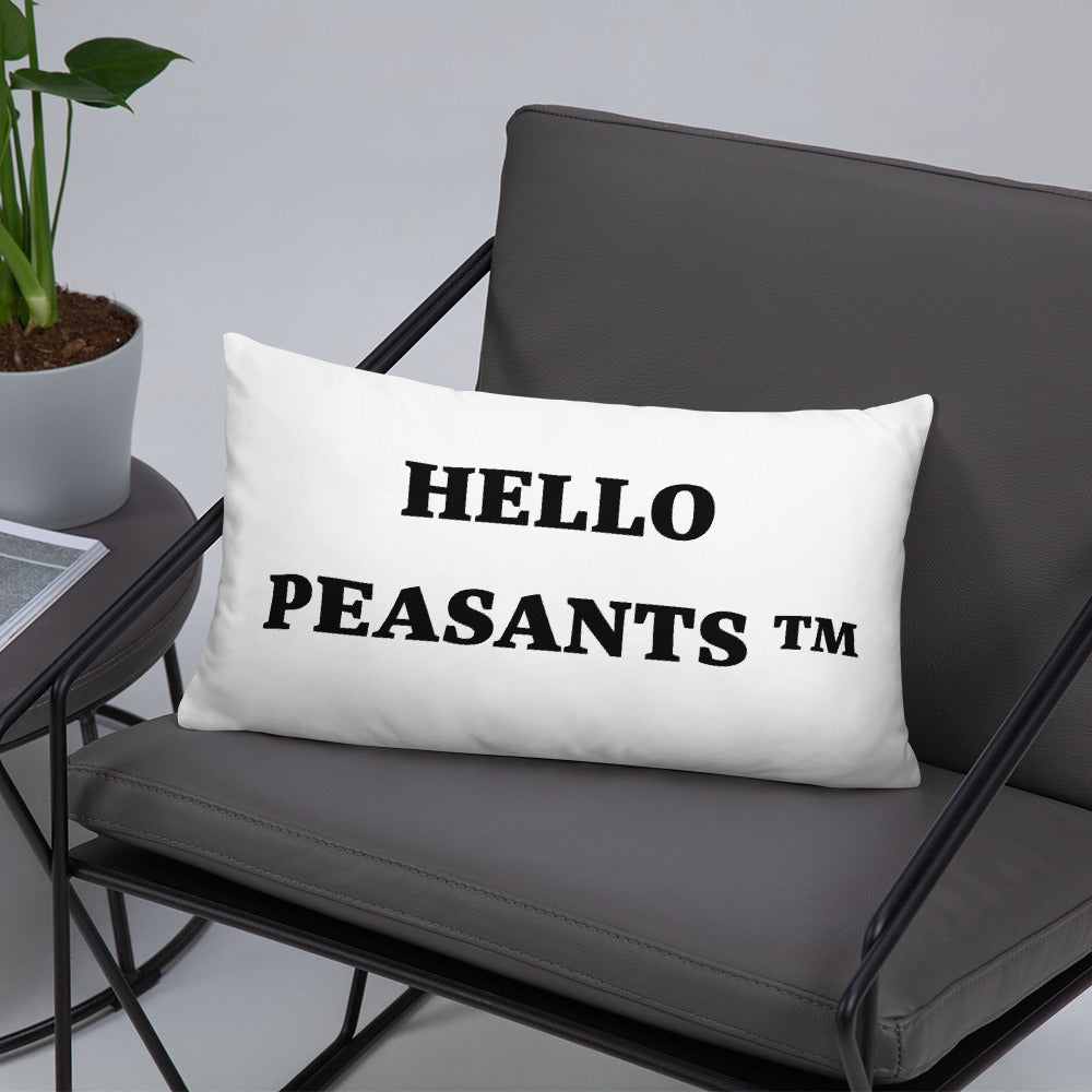 Not Your Basic Pillow! HELLO PEASANTS ™ Home decor by @radakaz