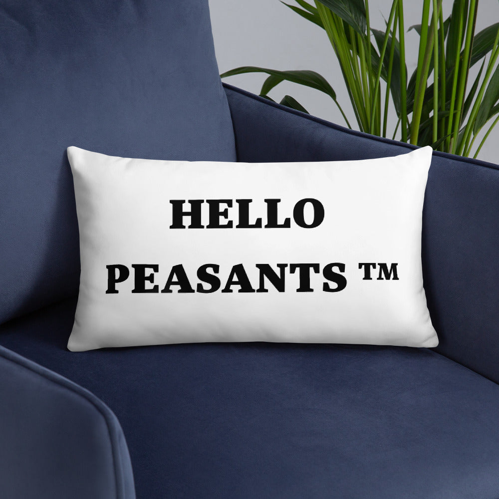 Not Your Basic Pillow! HELLO PEASANTS ™ Home decor by @radakaz