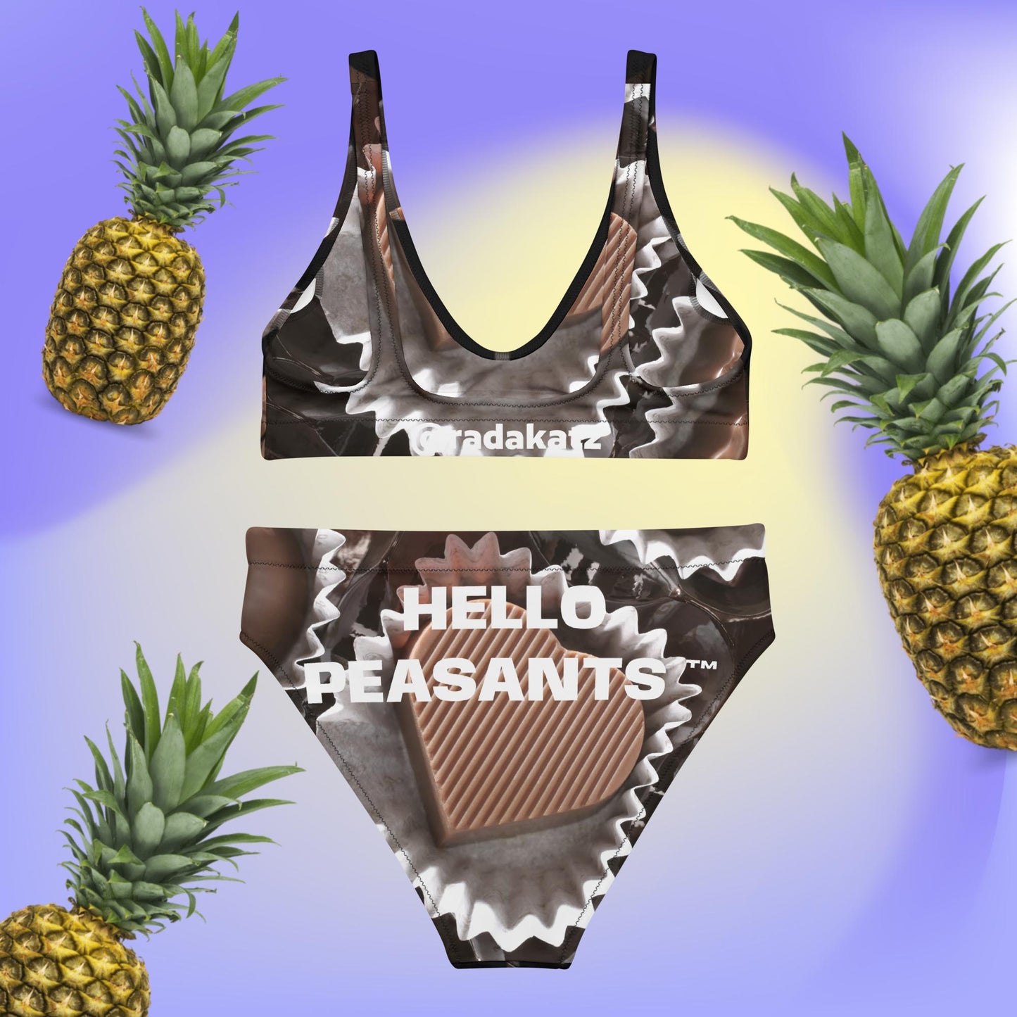 Chocolate Dreams Hello Peasants™ Bikini by @radakatz