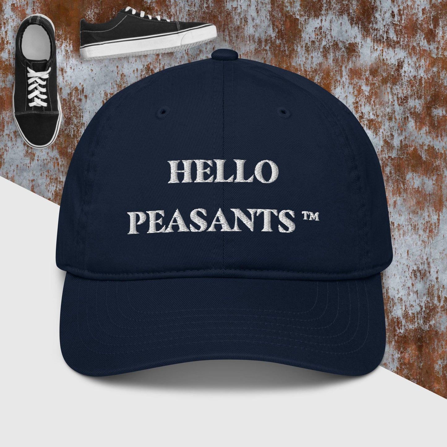 Incognito #HelloPeasants ™ Organic Cotton Hat by @radakatz