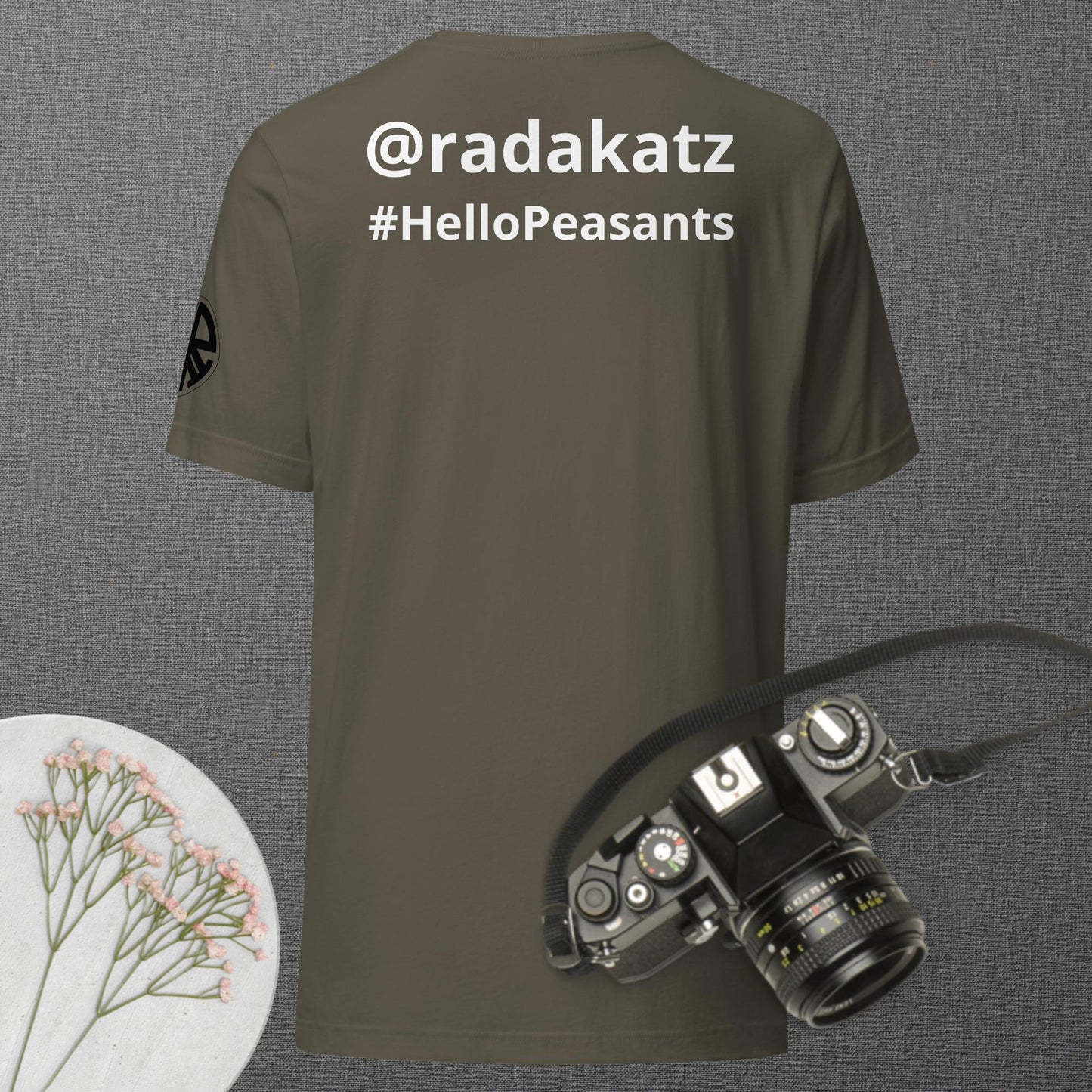 Sexy HELLO PEASANTS ™ Unisex t-shirt by @radakatz