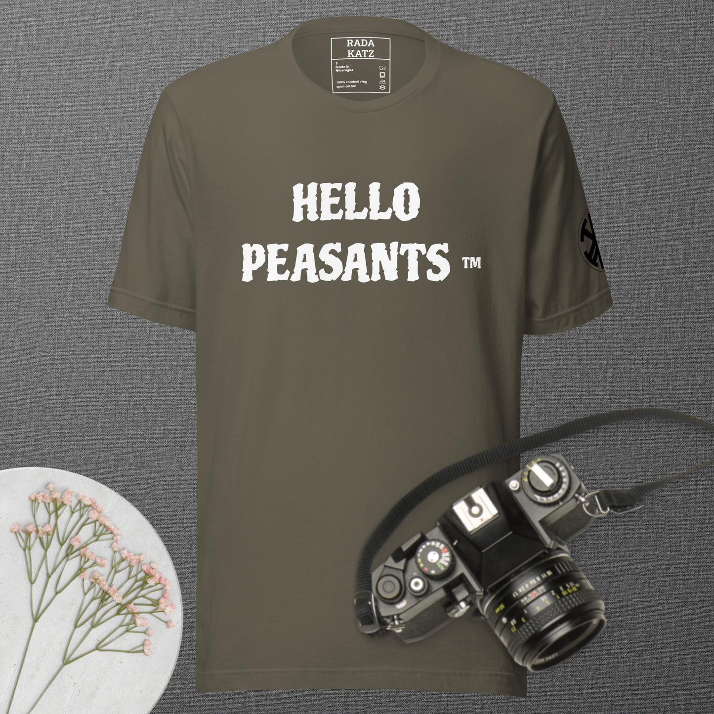 Sexy HELLO PEASANTS ™ Unisex t-shirt by @radakatz