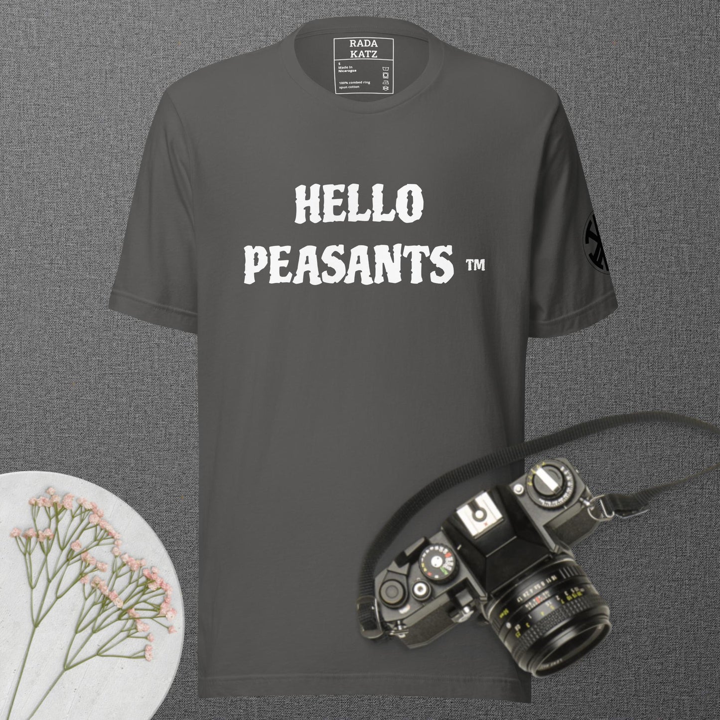 Sexy HELLO PEASANTS ™ Unisex t-shirt by @radakatz