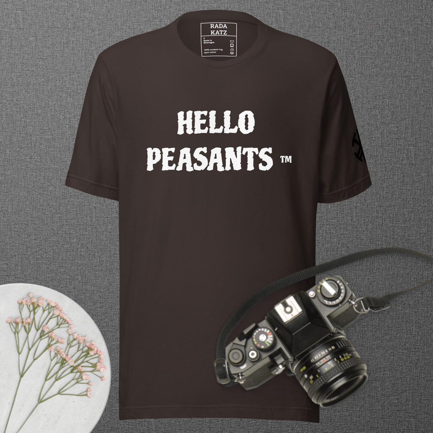 Sexy HELLO PEASANTS ™ Unisex t-shirt by @radakatz