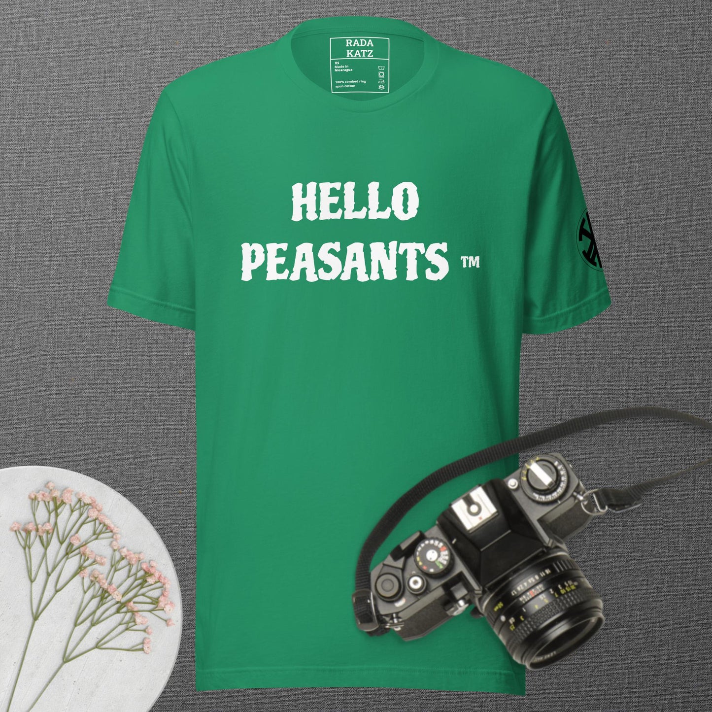 Sexy HELLO PEASANTS ™ Unisex t-shirt by @radakatz