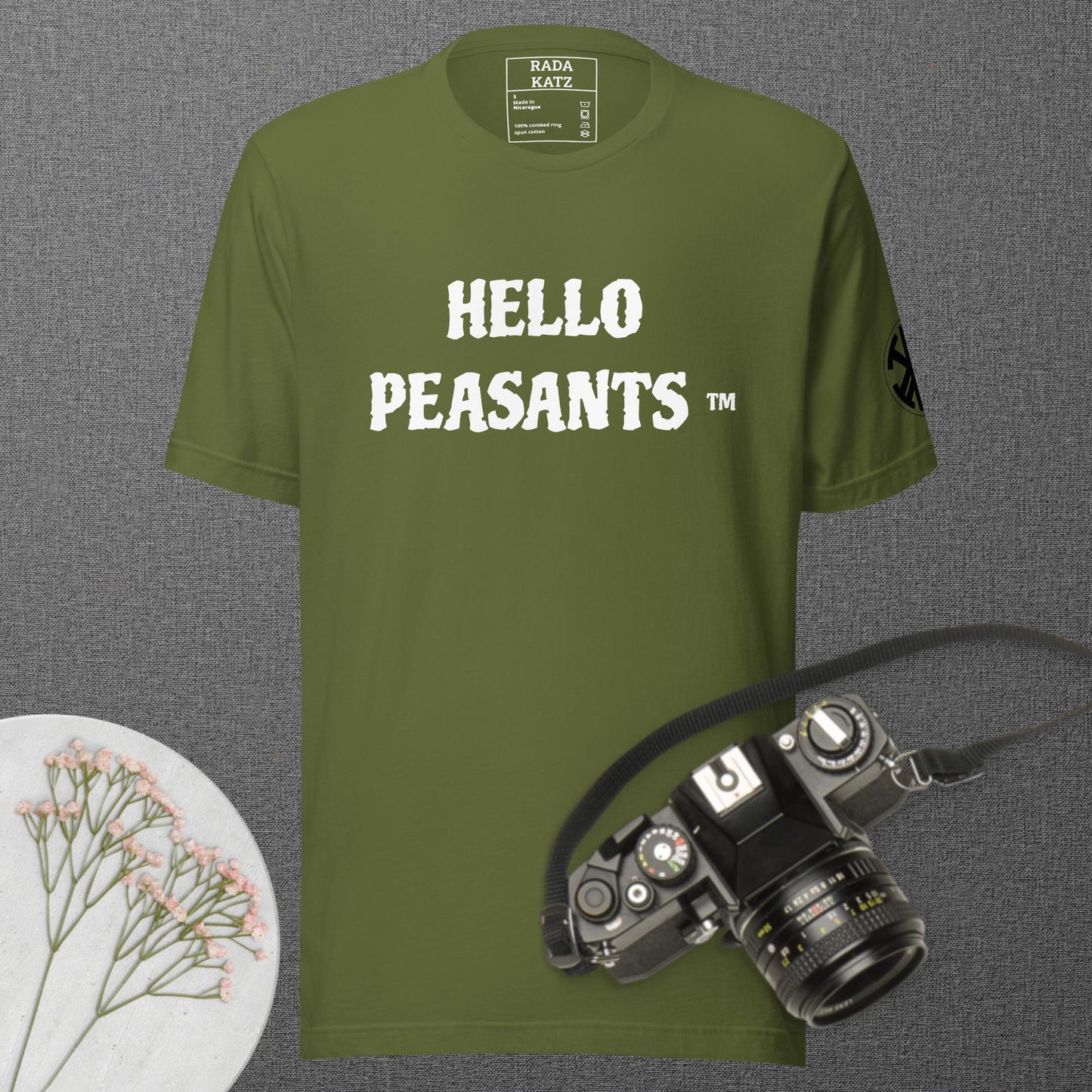 Sexy HELLO PEASANTS ™ Unisex t-shirt by @radakatz