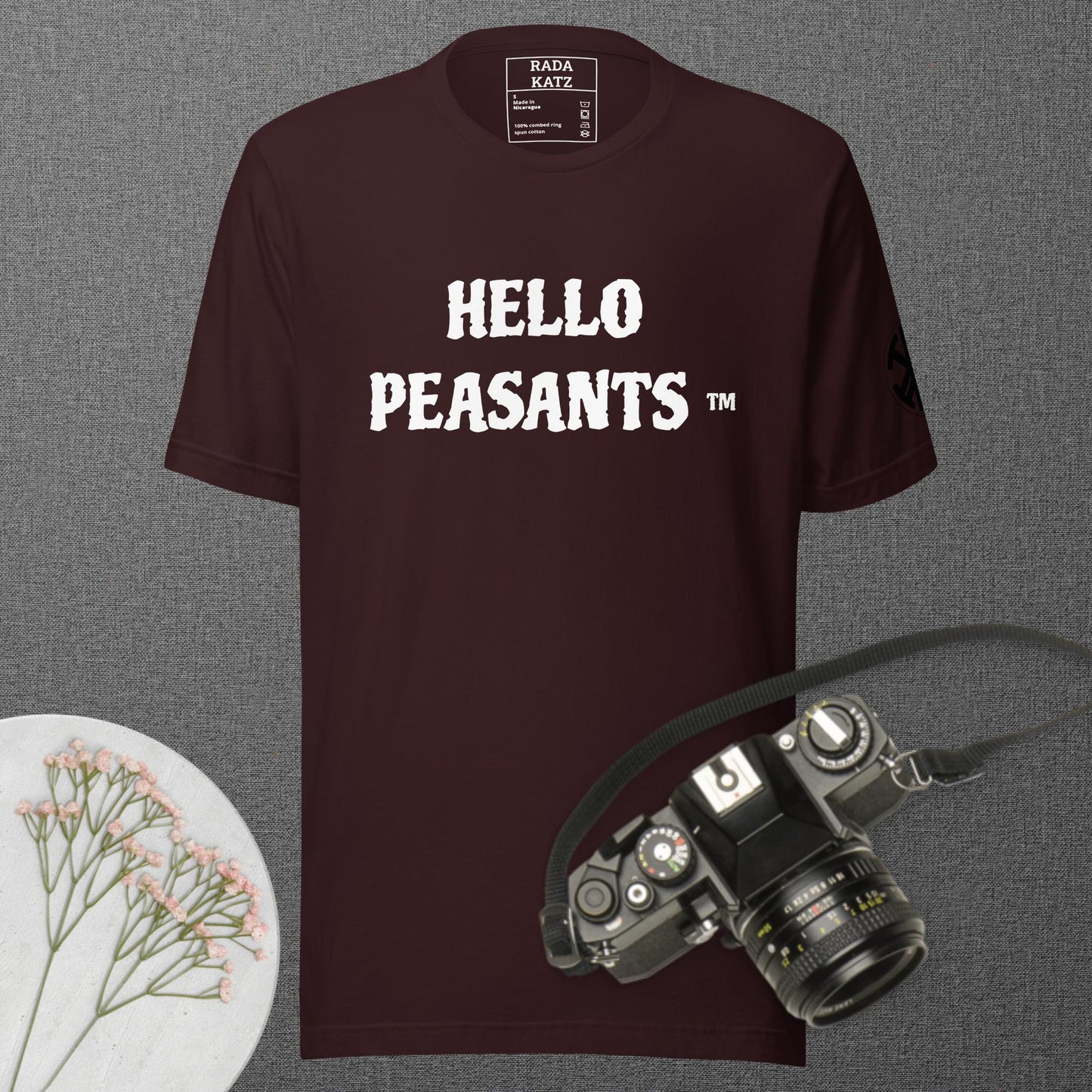 Sexy HELLO PEASANTS ™ Unisex t-shirt by @radakatz