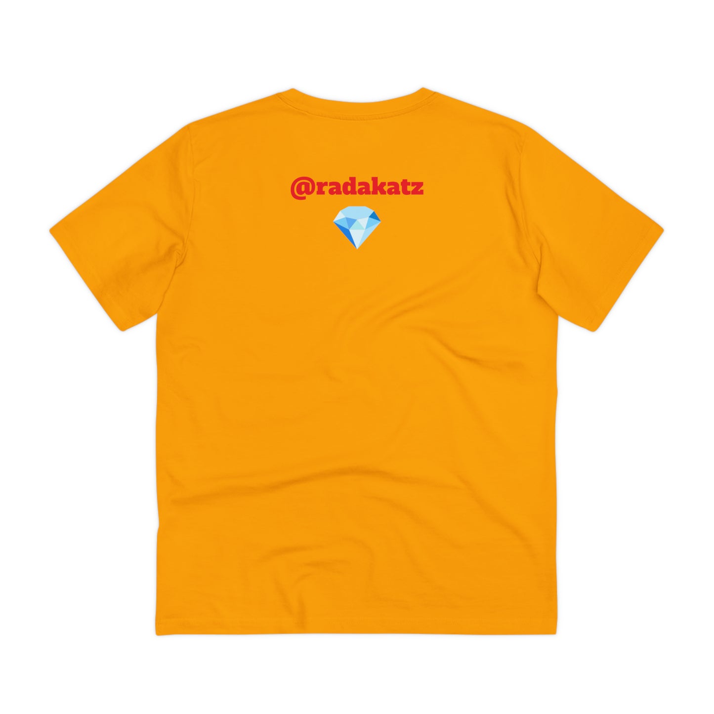 Queen Rada Katz Organic Cotton Unisex HELLO PEASANTS ™ T-shirt by @rardakatz
