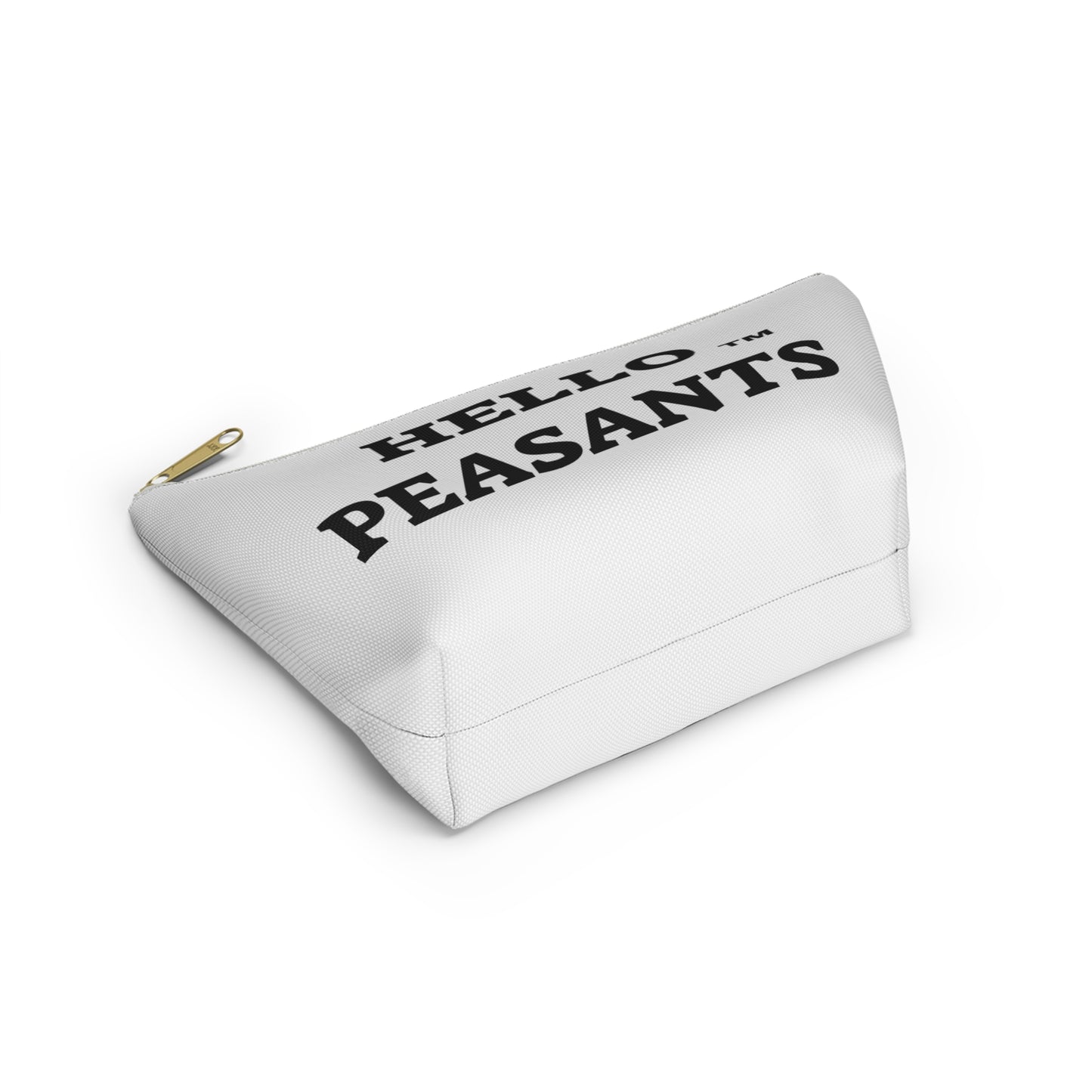 HELLO PEASANTS ™  T-bottom Designer Accessory Pouch by @radakatz