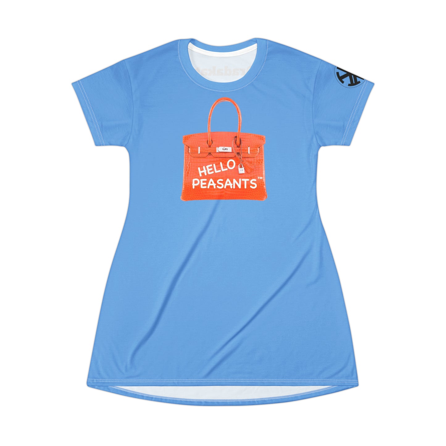 HELLO PEASANTS ™ T-Shirt Dress by @radakatz