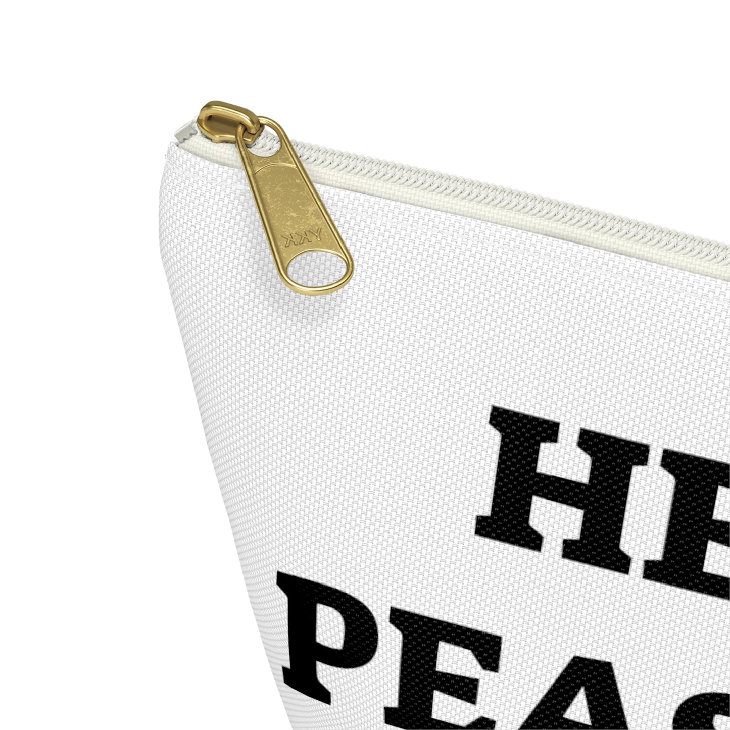 HELLO PEASANTS ™  T-bottom Designer Accessory Pouch by @radakatz