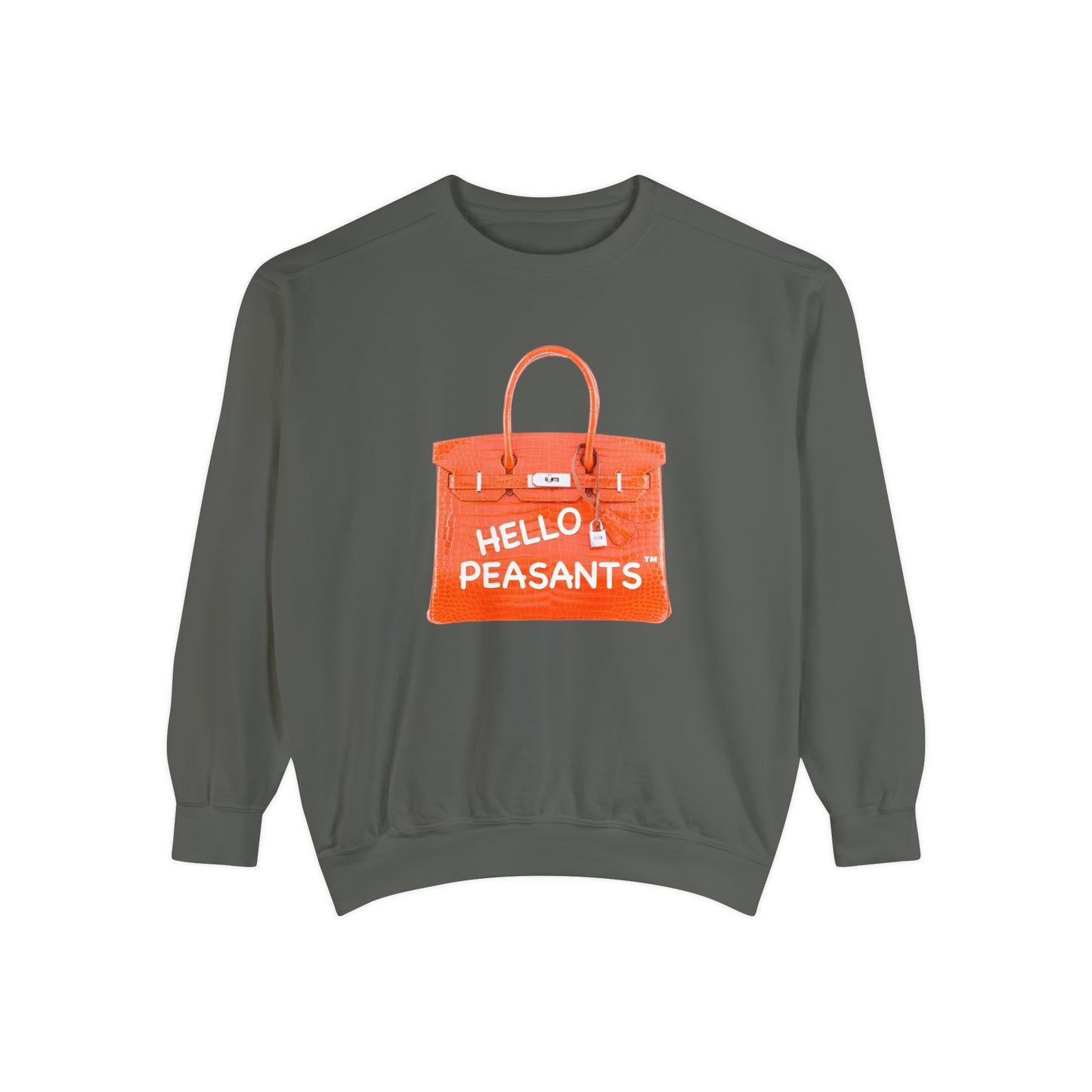 HELLO PEASANTS ™ Designer Unisex Sweatshirt by @radakatz