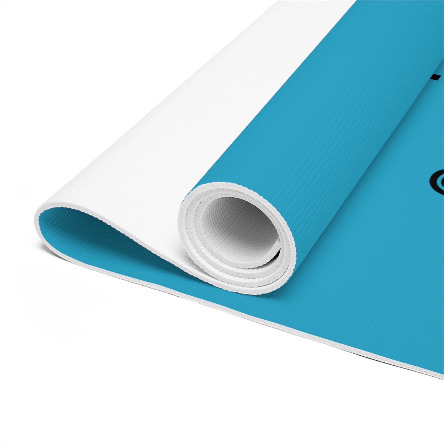 Chunky and Harder to Kidnap Designer HELLO PEASANTS ™ Foam Yoga Mat by @radakatz