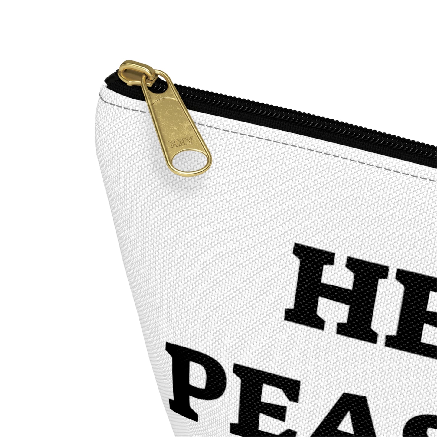 HELLO PEASANTS ™  T-bottom Designer Accessory Pouch by @radakatz
