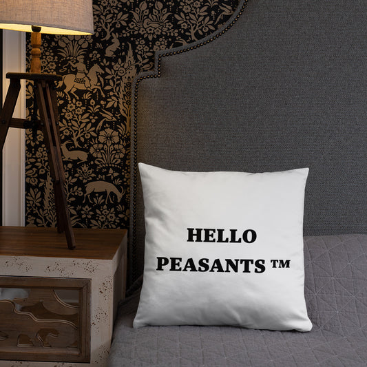 Not Your Basic Pillow! HELLO PEASANTS ™ Home decor by @radakaz