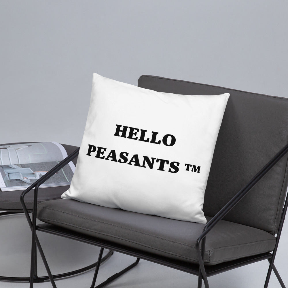 Not Your Basic Pillow! HELLO PEASANTS ™ Home decor by @radakaz
