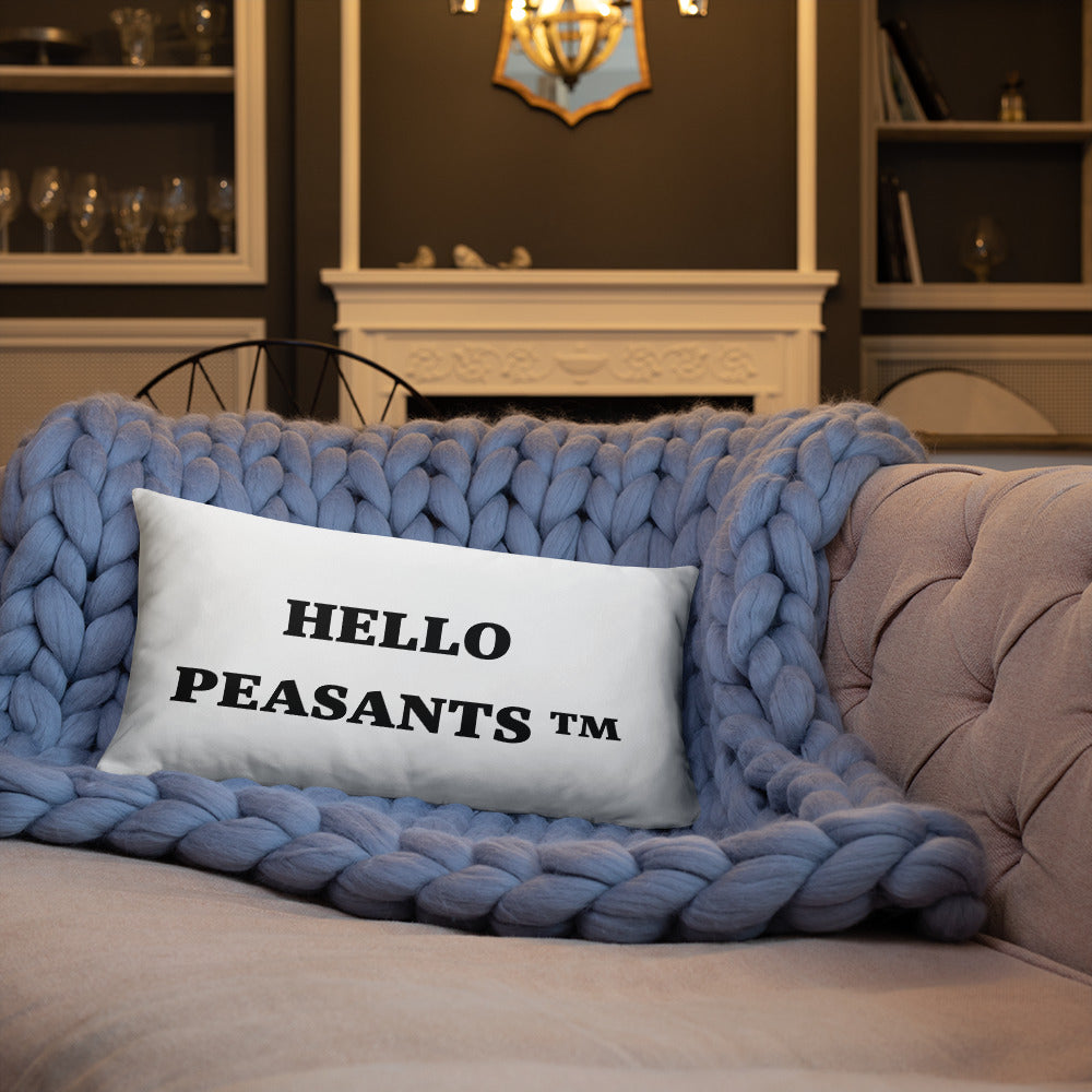 Not Your Basic Pillow! HELLO PEASANTS ™ Home decor by @radakaz