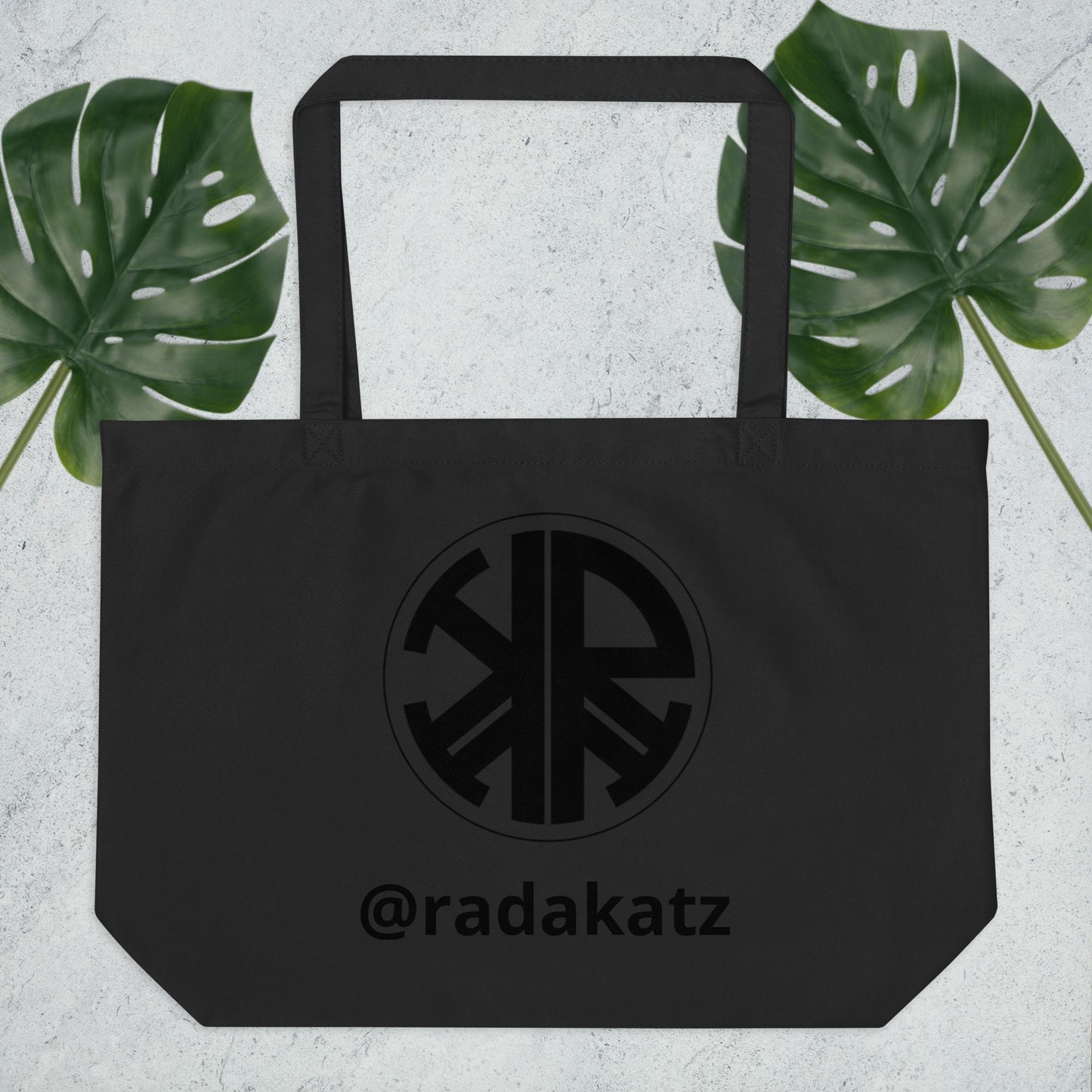 Large HELLO PEASANTS ™ 100% organic cotton tote bag by @radakatz