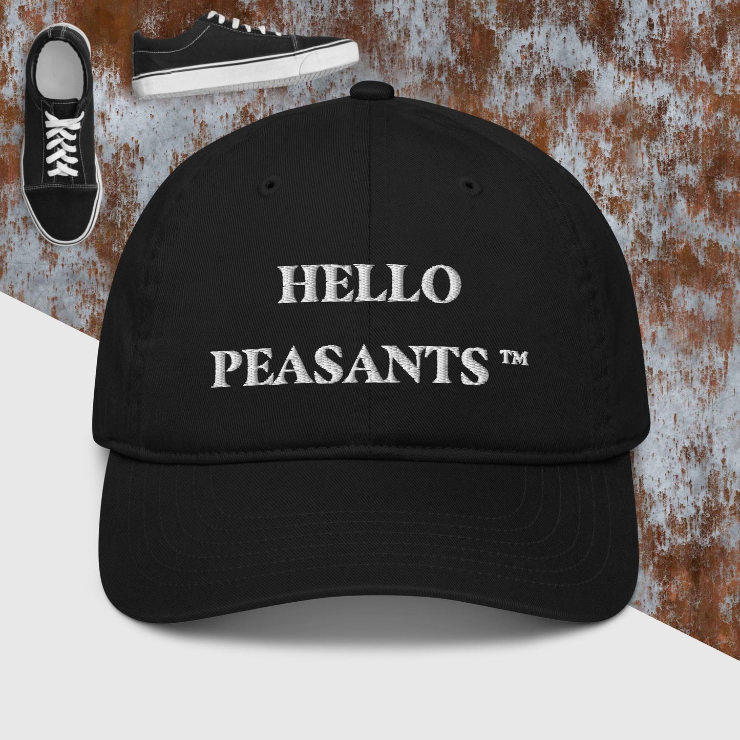 Incognito #HelloPeasants ™ Organic Cotton Hat by @radakatz
