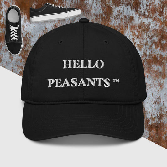 Incognito #HelloPeasants ™ Organic Cotton Hat by @radakatz