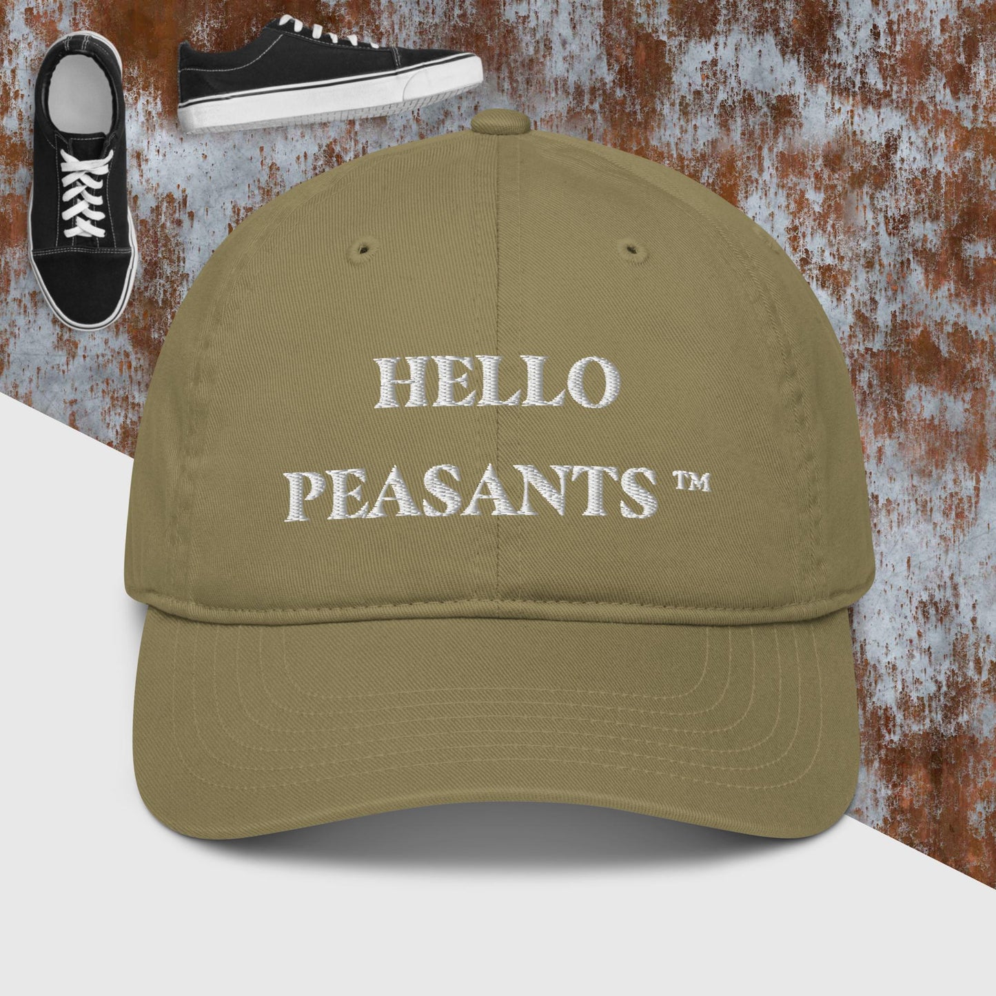 Incognito #HelloPeasants ™ Organic Cotton Hat by @radakatz