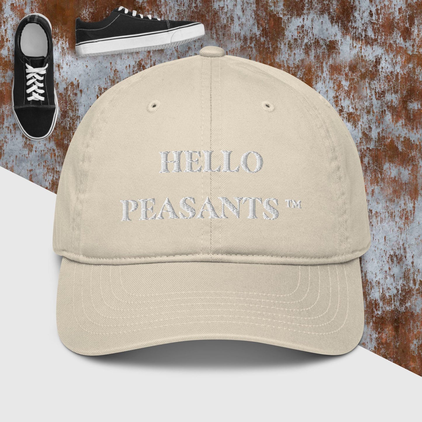 Incognito #HelloPeasants ™ Organic Cotton Hat by @radakatz