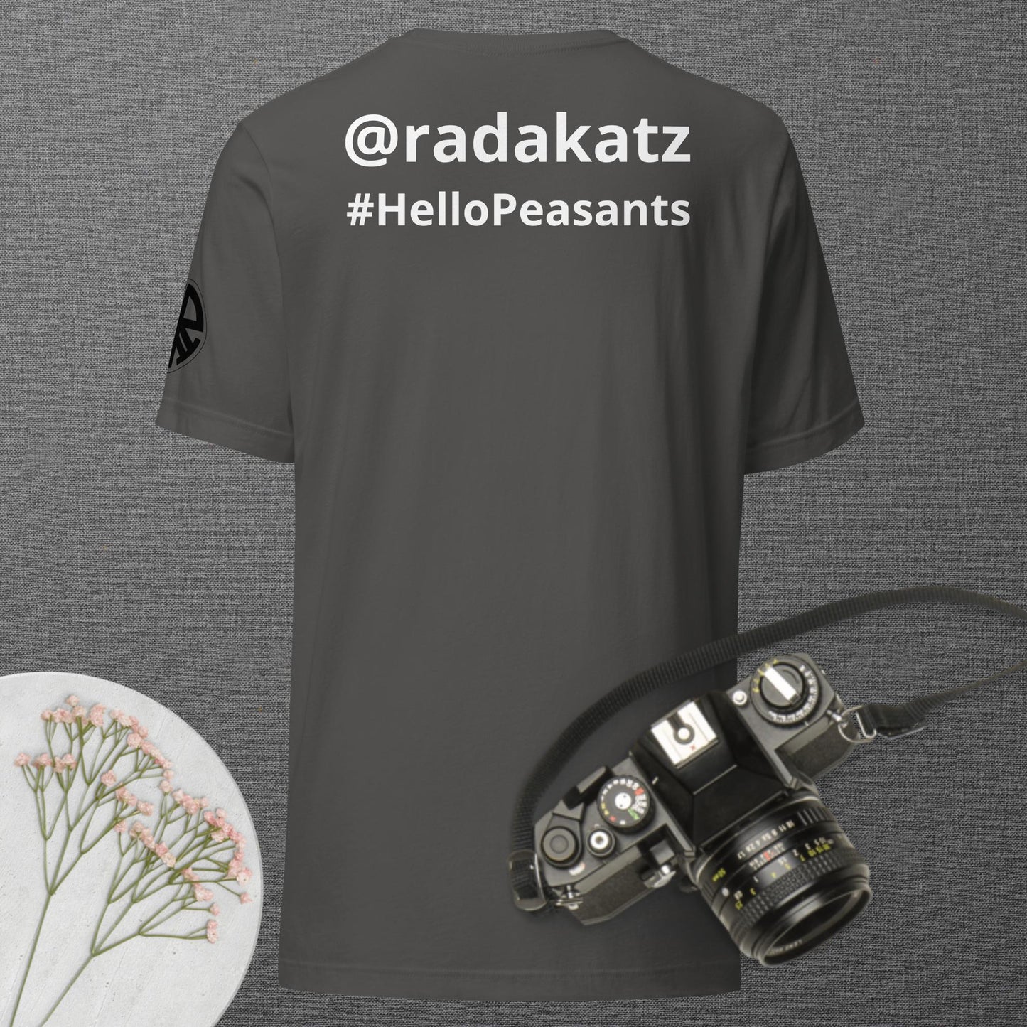 Sexy HELLO PEASANTS ™ Unisex t-shirt by @radakatz