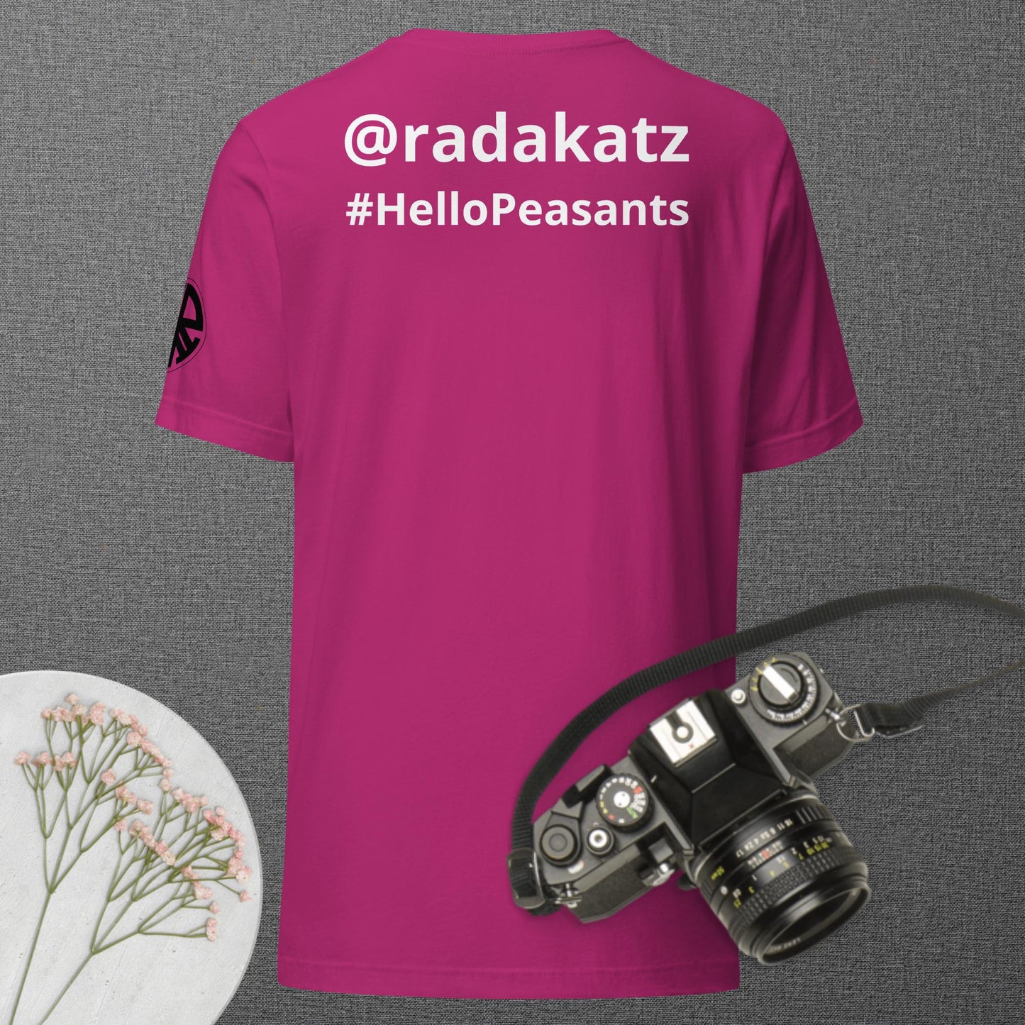 Sexy HELLO PEASANTS ™ Unisex t-shirt by @radakatz