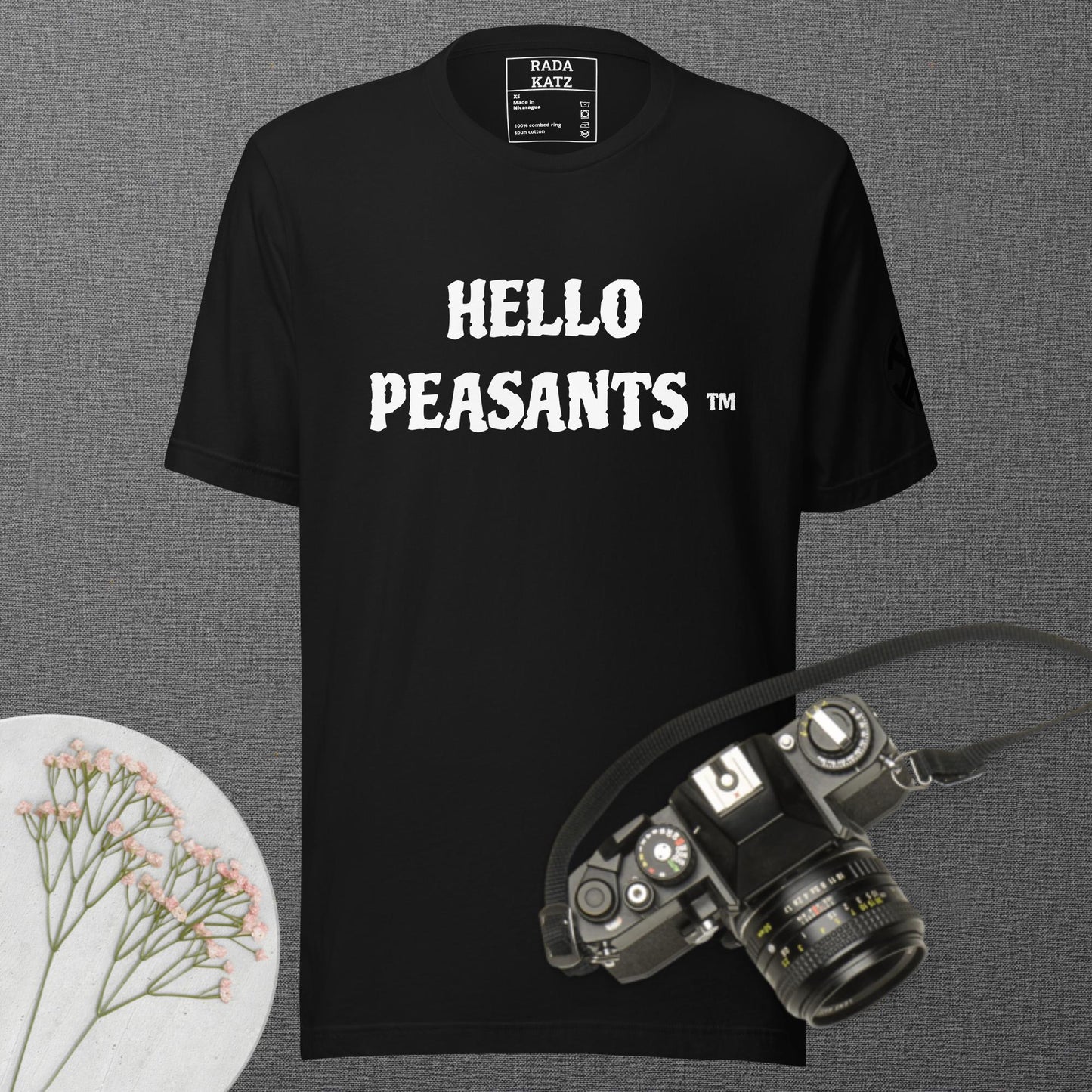 Sexy HELLO PEASANTS ™ Unisex t-shirt by @radakatz