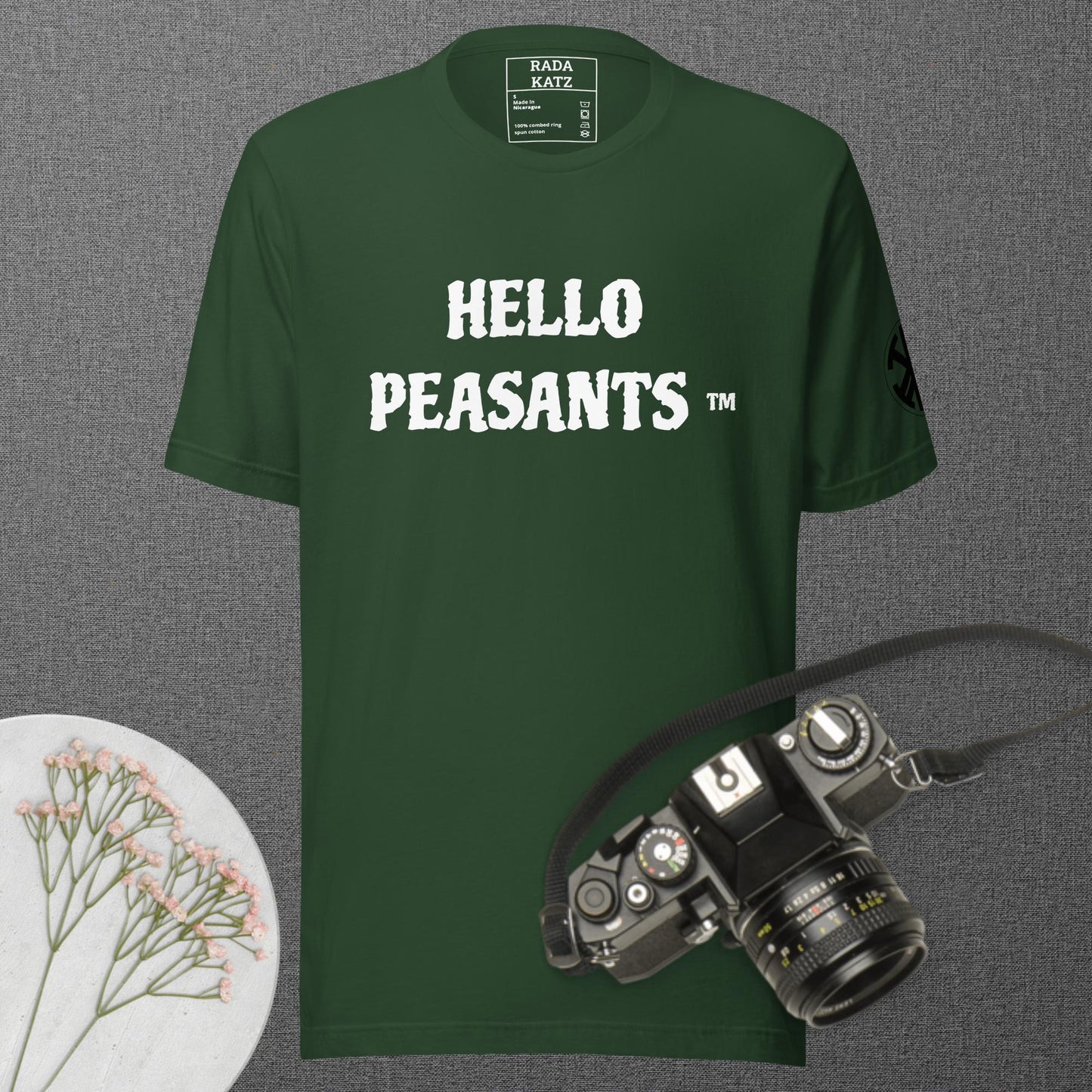 Sexy HELLO PEASANTS ™ Unisex t-shirt by @radakatz