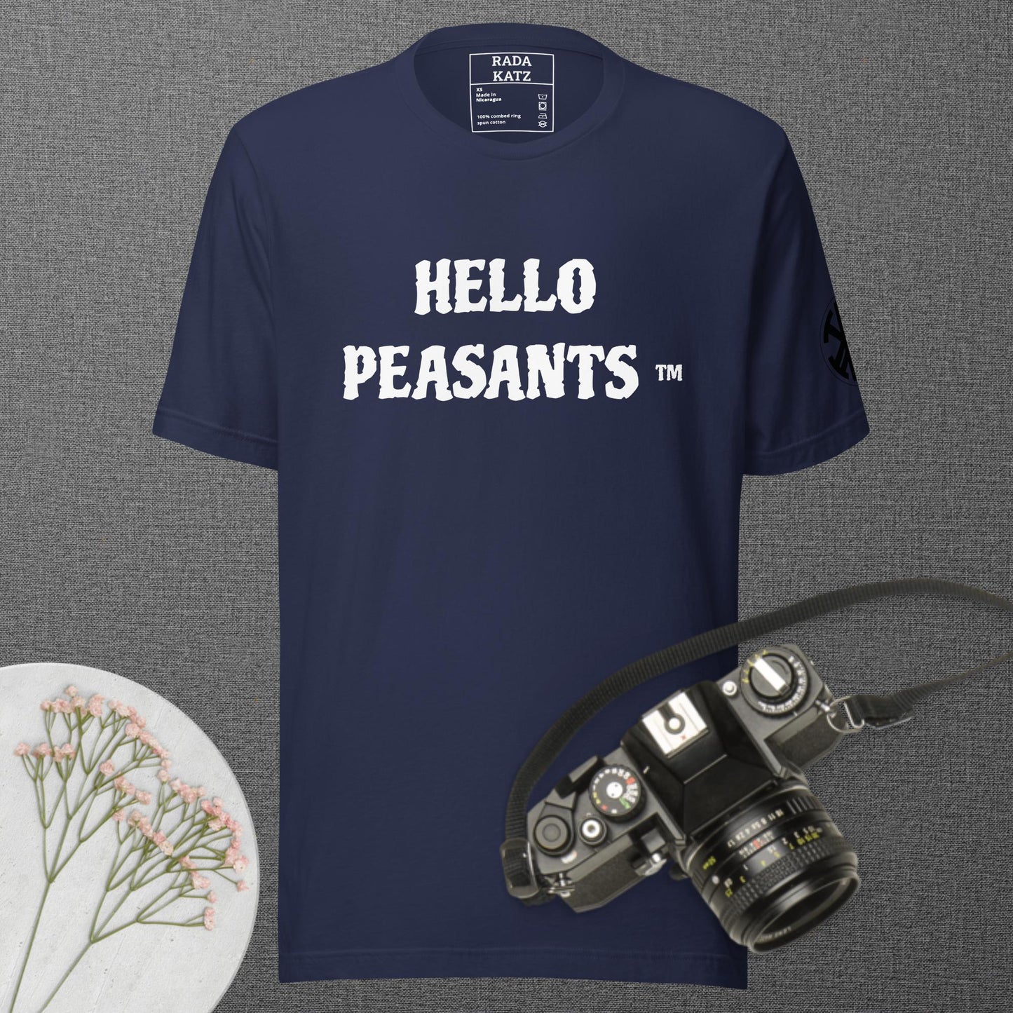 Sexy HELLO PEASANTS ™ Unisex t-shirt by @radakatz
