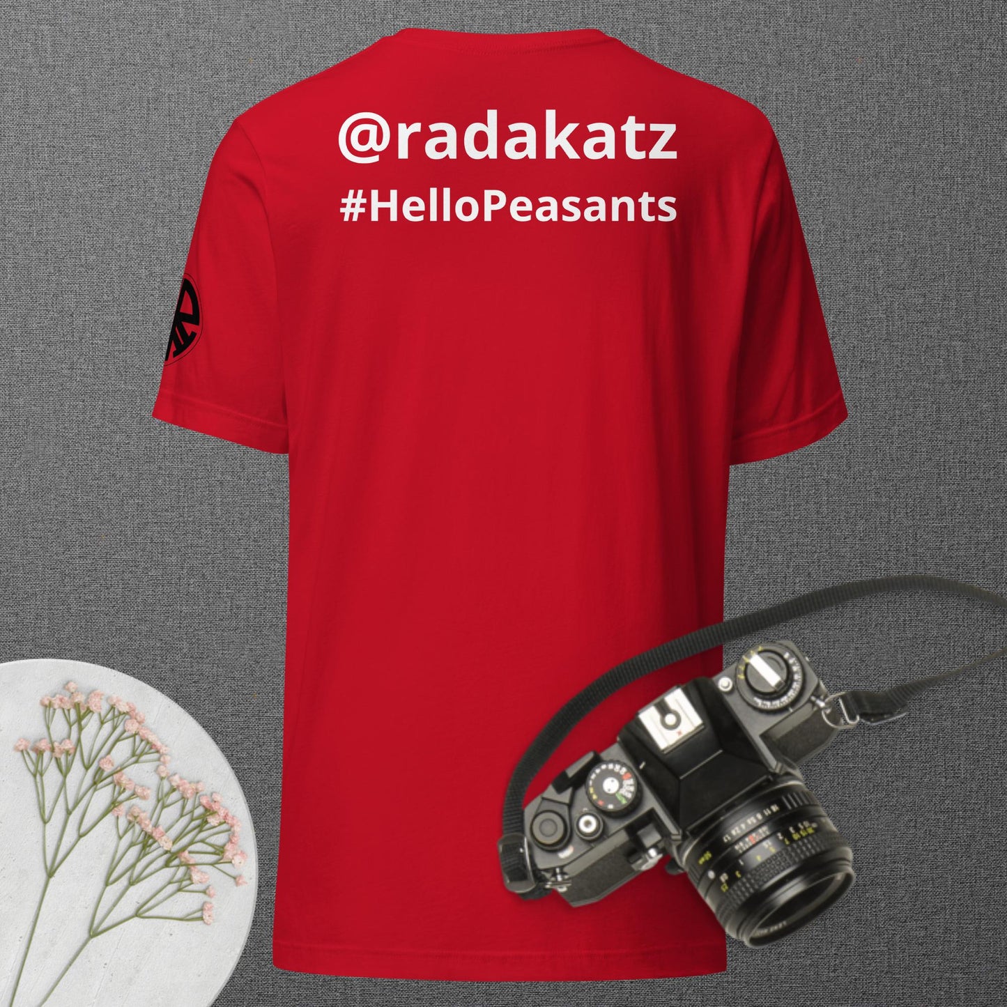 Sexy HELLO PEASANTS ™ Unisex t-shirt by @radakatz
