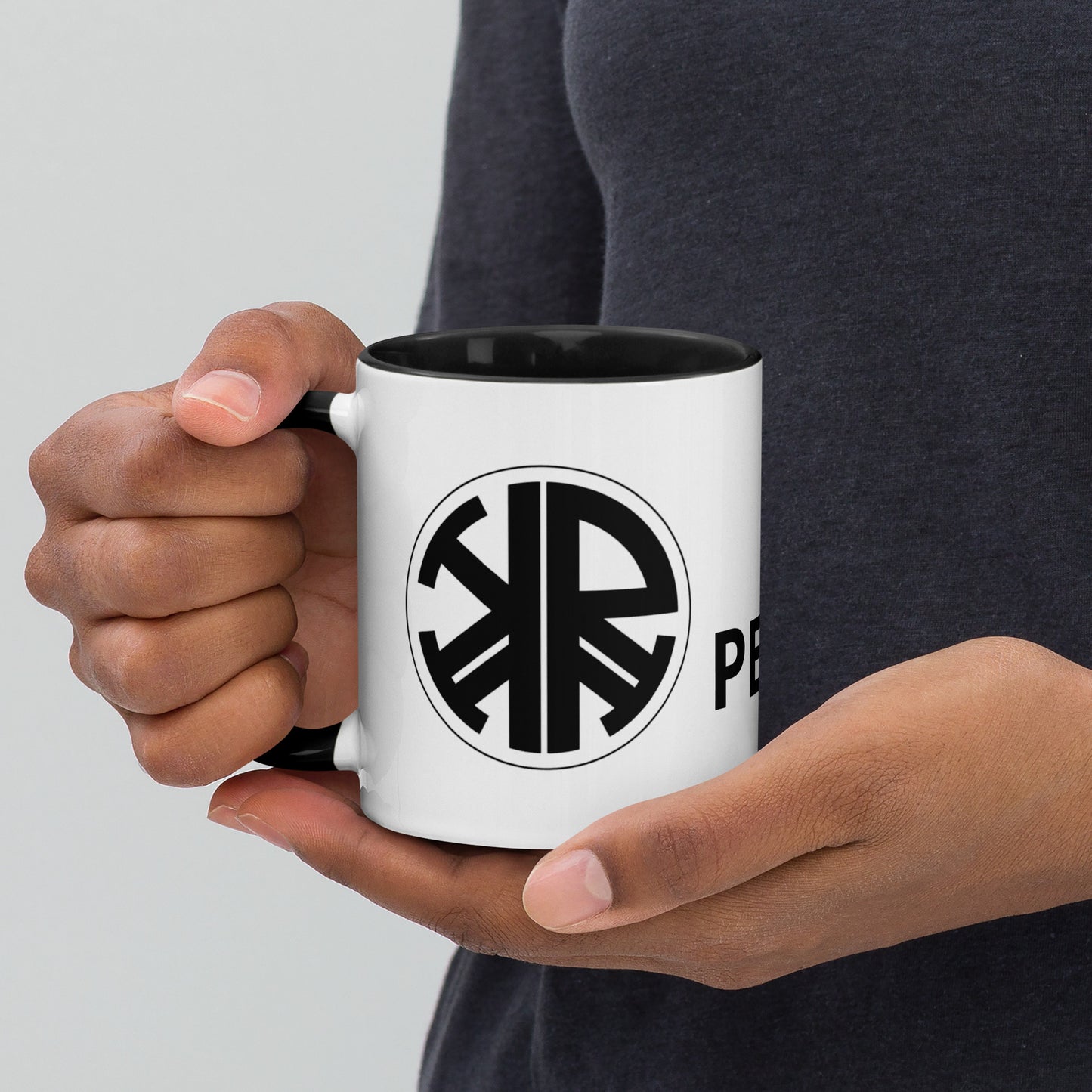 Hello Peasants ™ Mug with Colorful Personality by @radakatz
