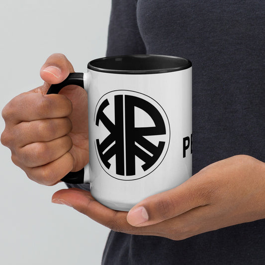 Hello Peasants ™ Mug with Colorful Personality by @radakatz