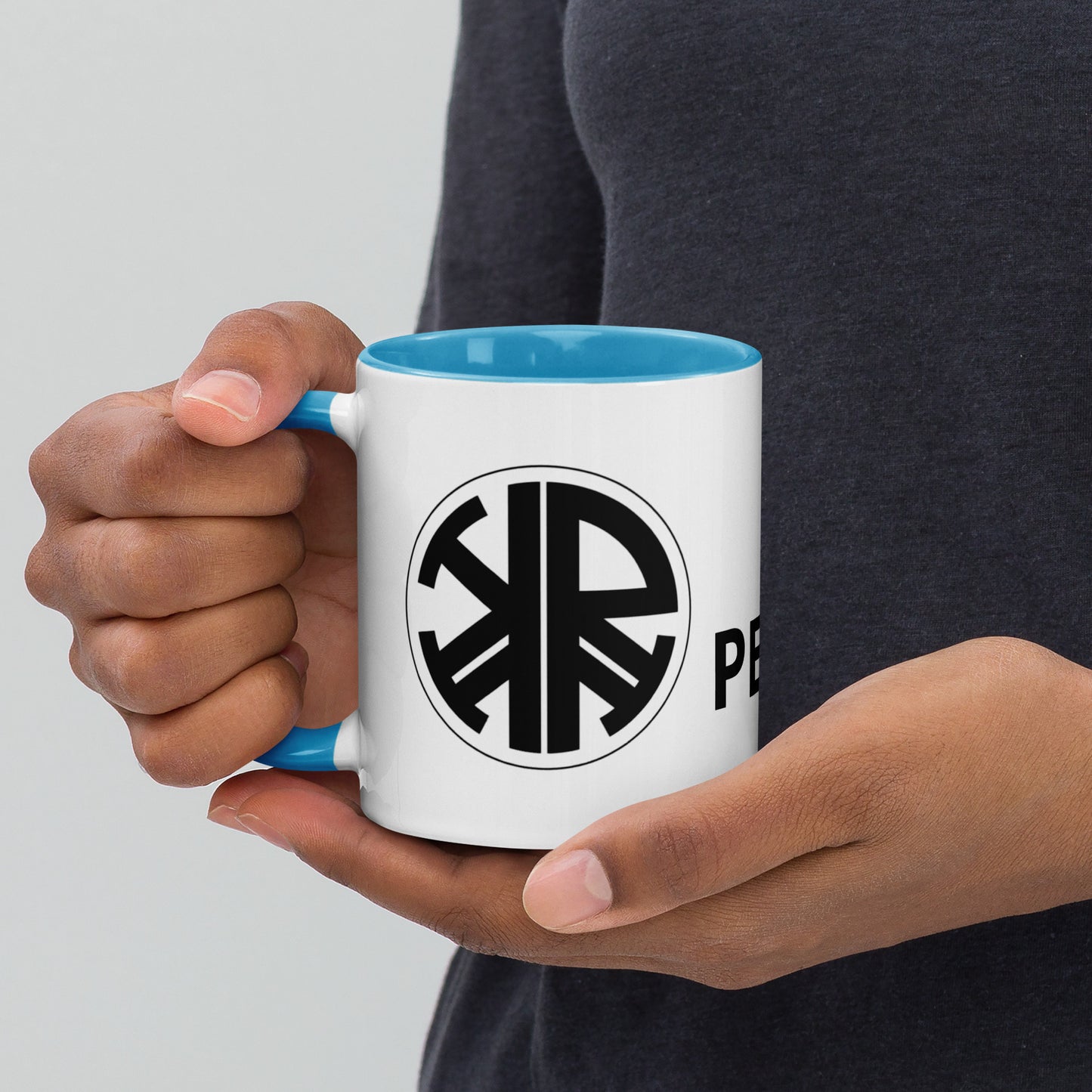 Hello Peasants ™ Mug with Colorful Personality by @radakatz