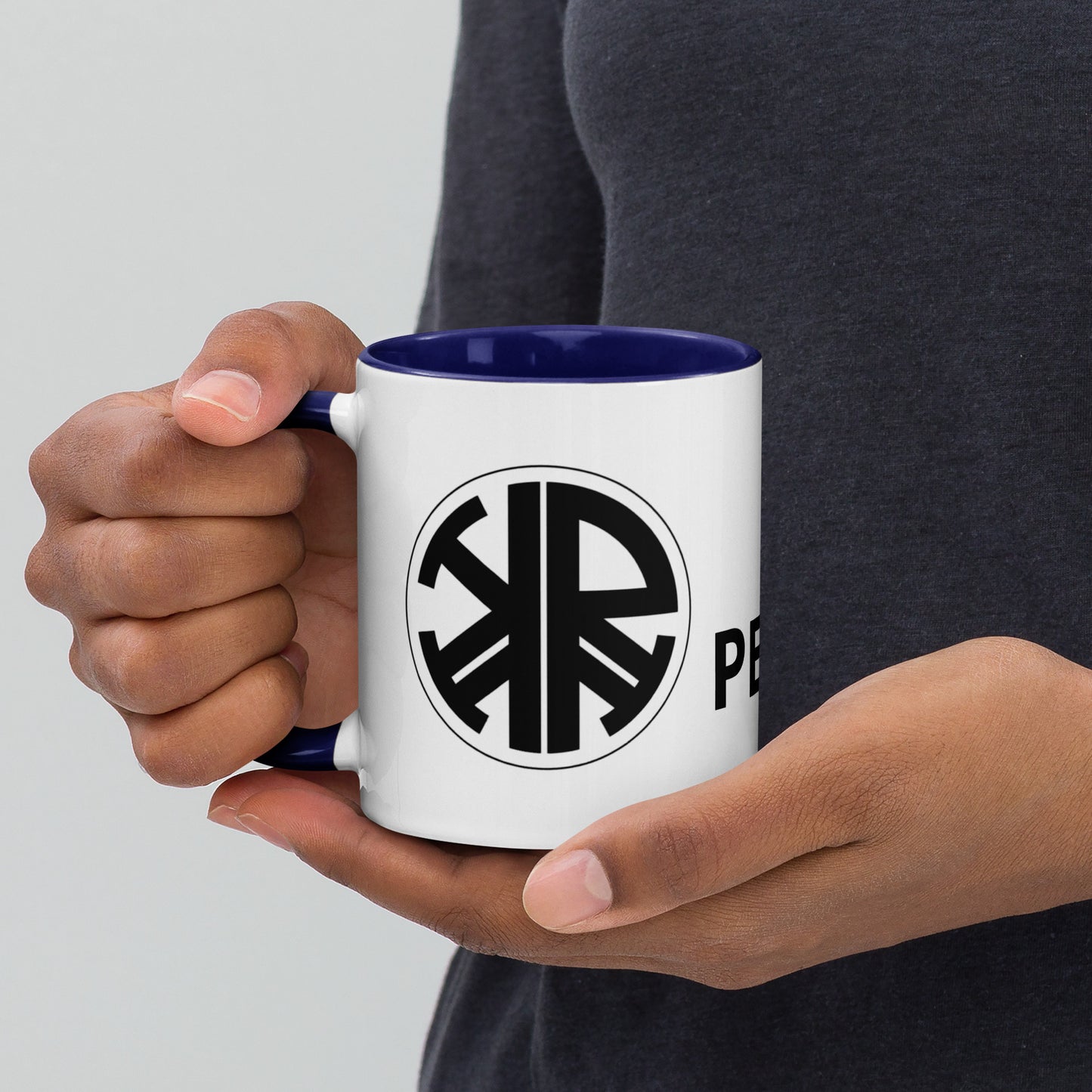 Hello Peasants ™ Mug with Colorful Personality by @radakatz