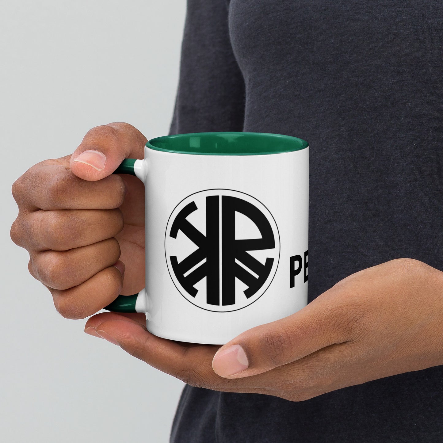 Hello Peasants ™ Mug with Colorful Personality by @radakatz
