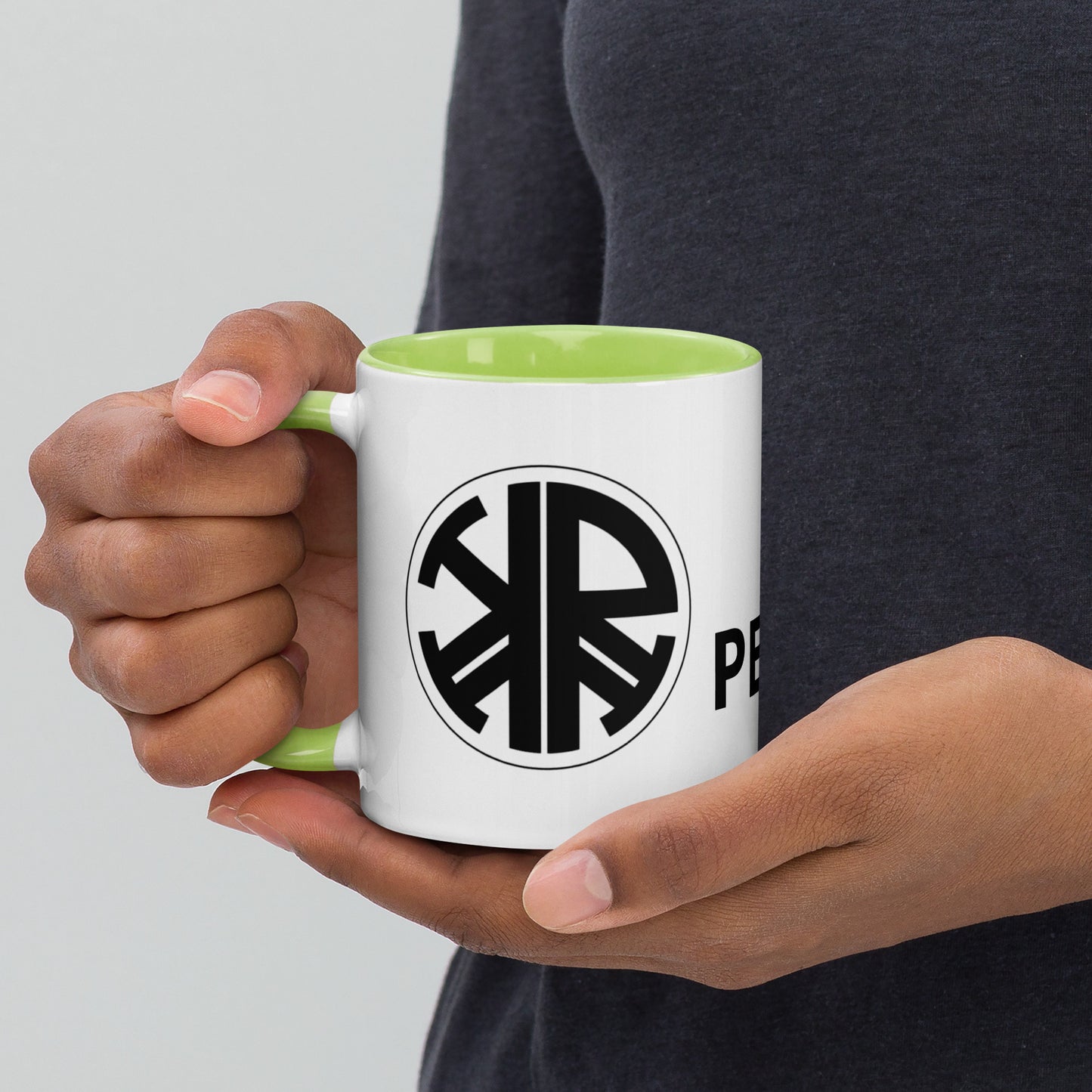 Hello Peasants ™ Mug with Colorful Personality by @radakatz