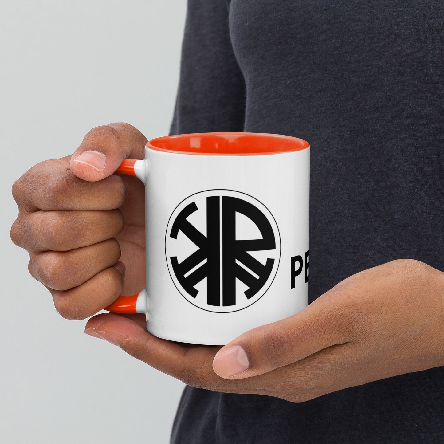 Hello Peasants ™ Mug with Colorful Personality by @radakatz