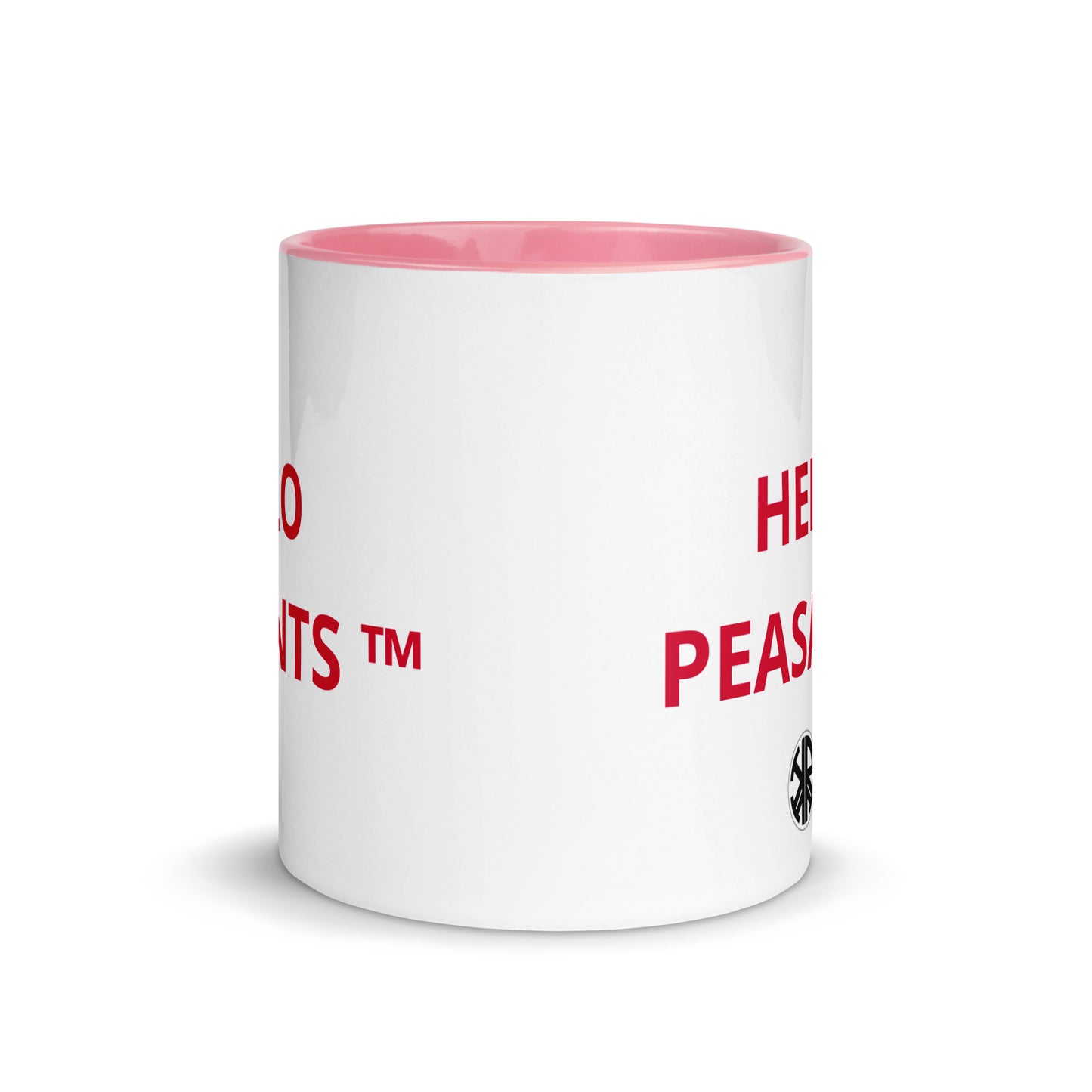 HELLO PEASANTS ™ Designer Mug by @radakatz